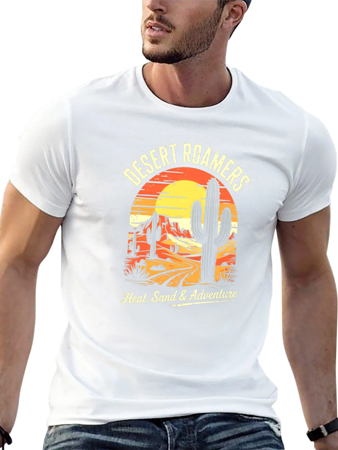 Desert Roamers Black Graphic Tee