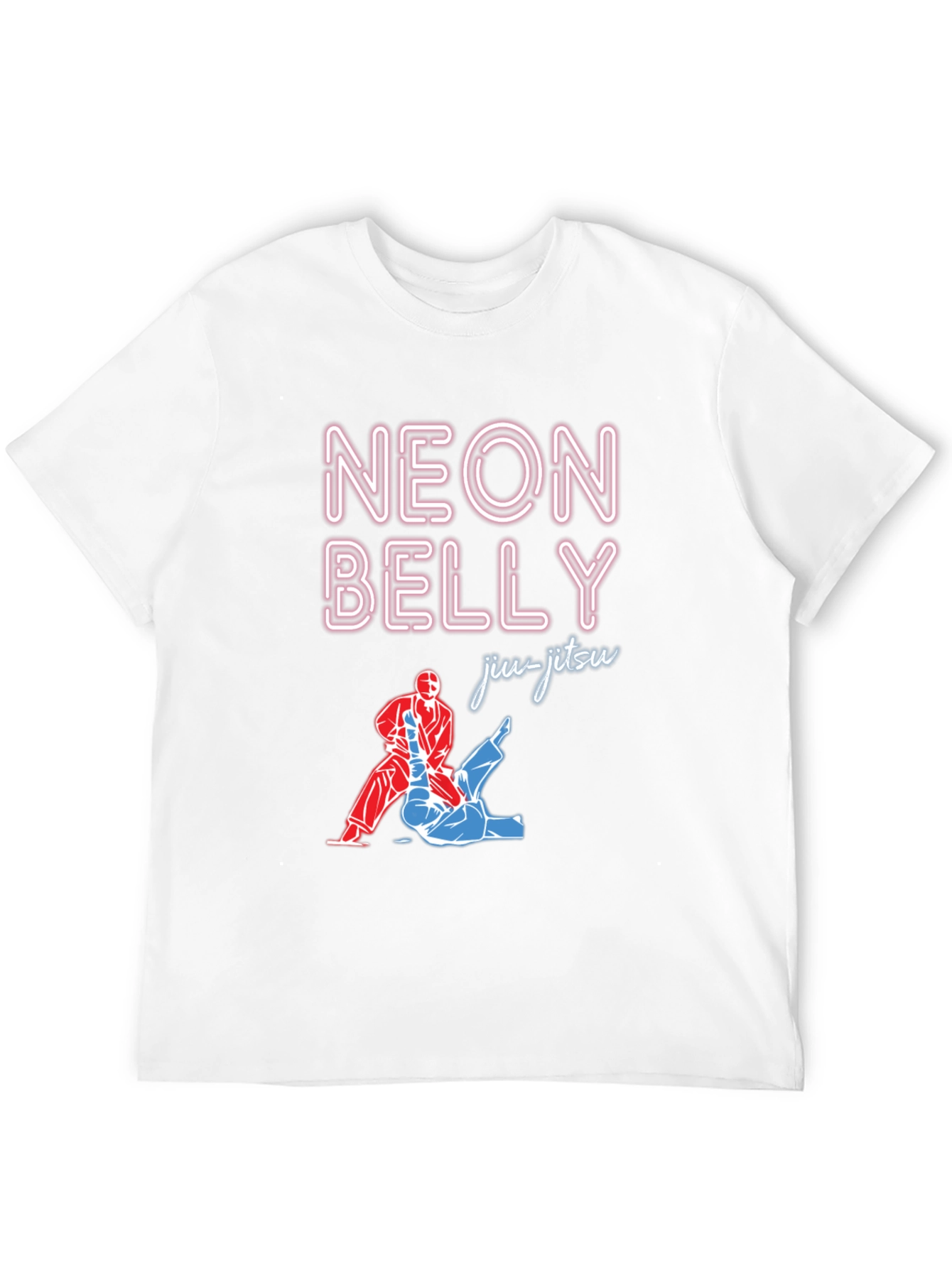 Neon Belly Jiu-Jitsu Graphic T-Shirt
