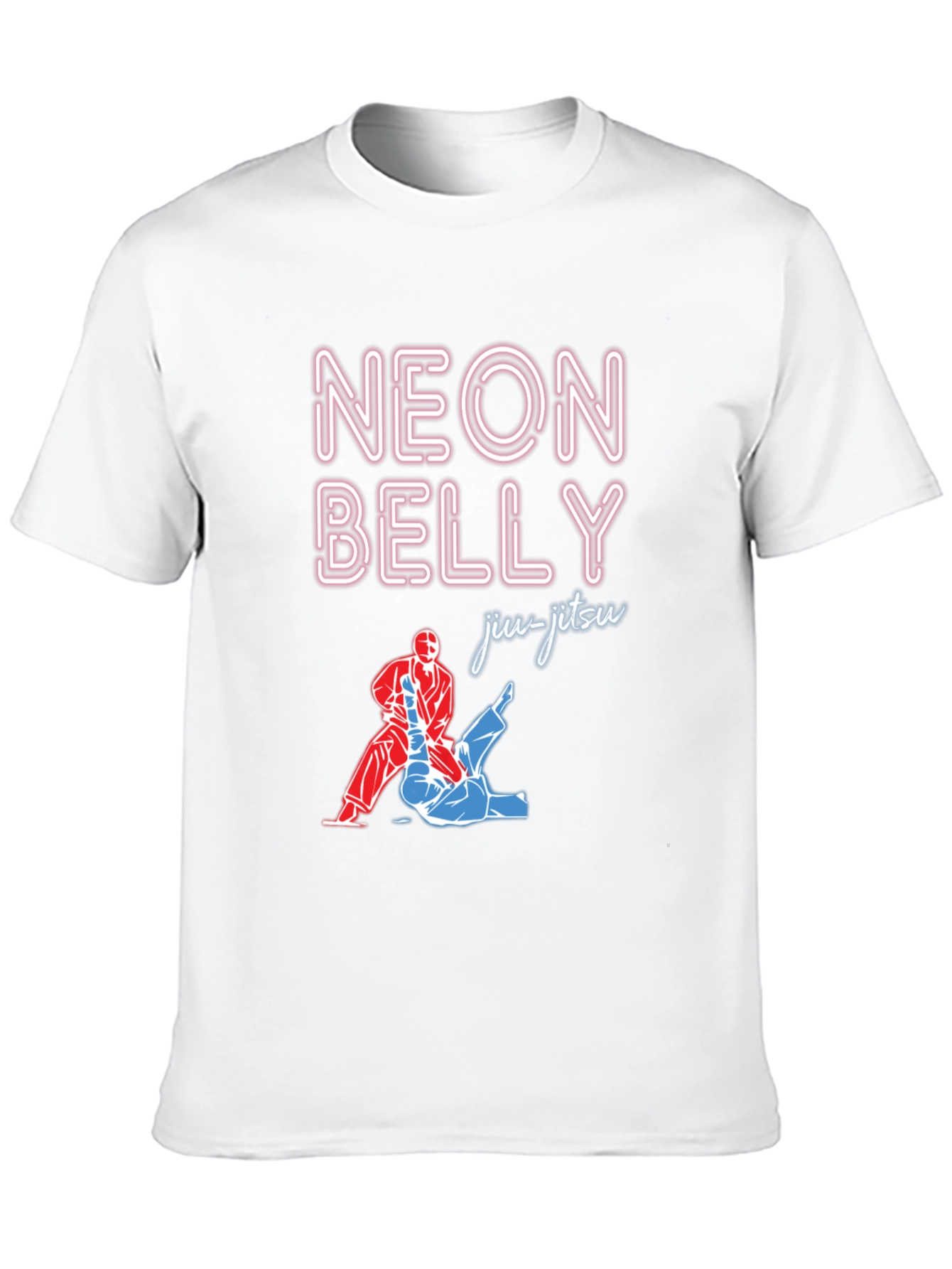 Neon Belly Jiu-Jitsu Graphic T-Shirt