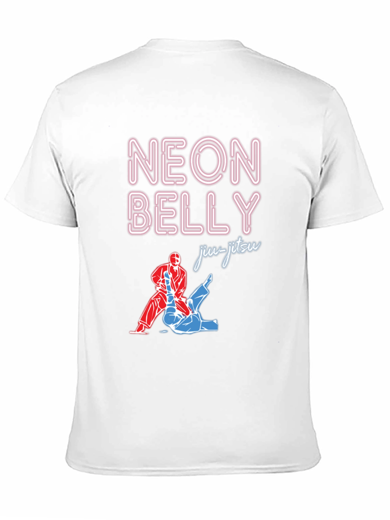 Neon Belly Jiu-Jitsu Graphic T-Shirt