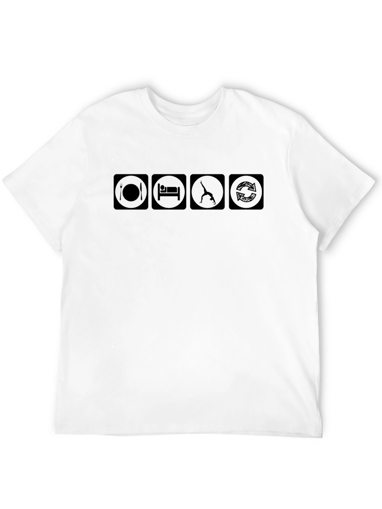 Eat Sleep Gymnastics Repeat T-Shirt