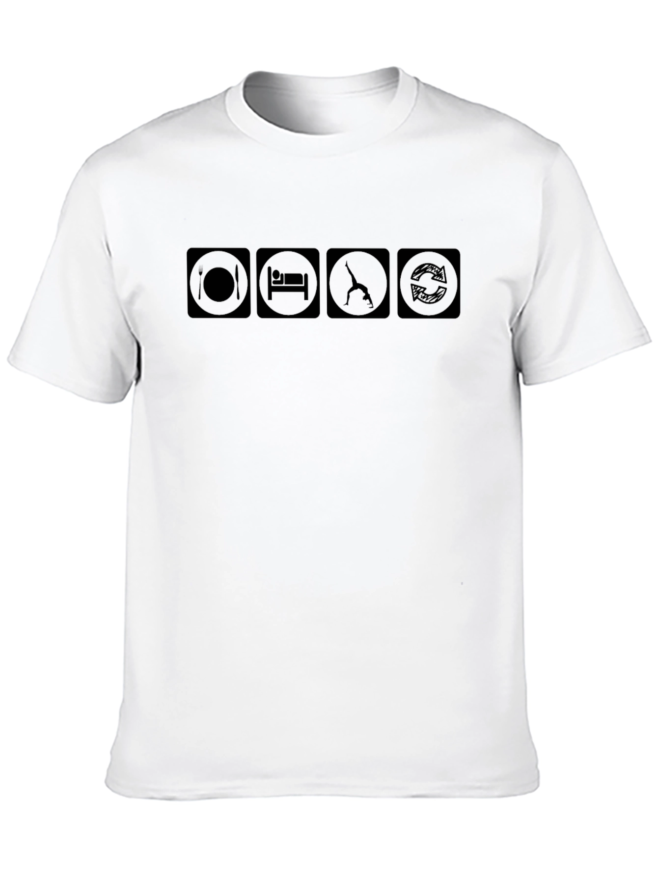 Eat Sleep Gymnastics Repeat T-Shirt