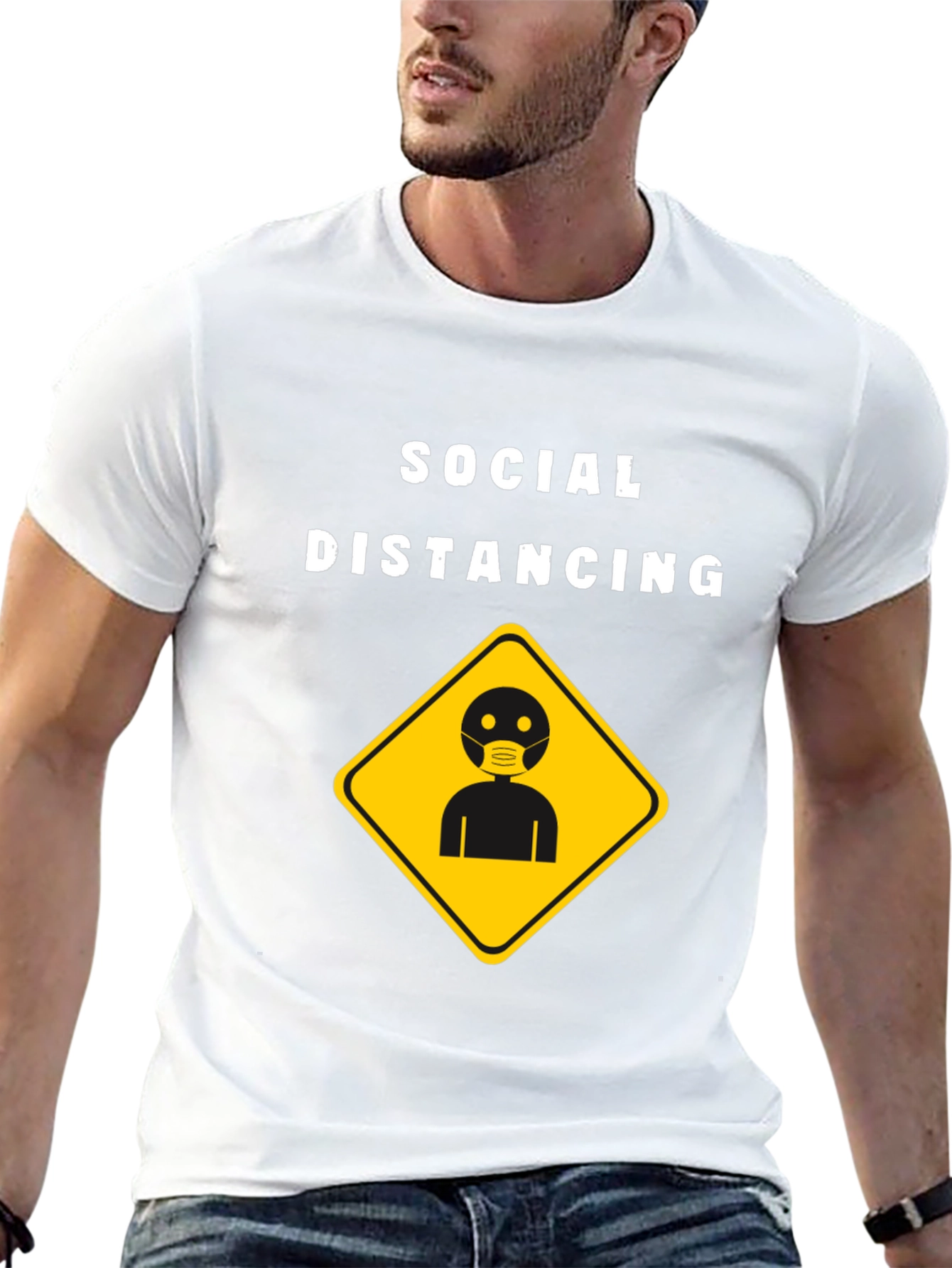Social Distancing T-Shirt - Stay Safe!