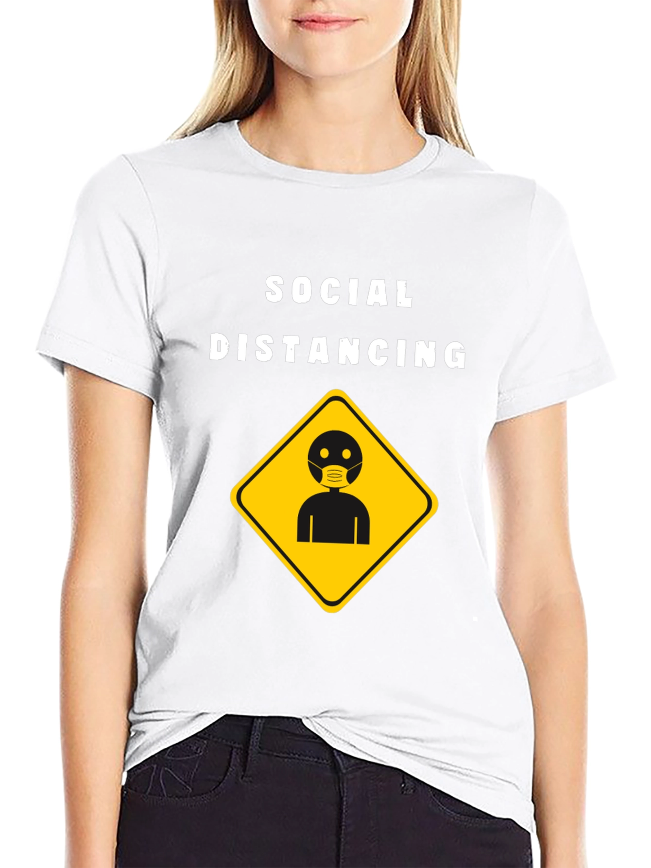 Social Distancing T-Shirt - Stay Safe!