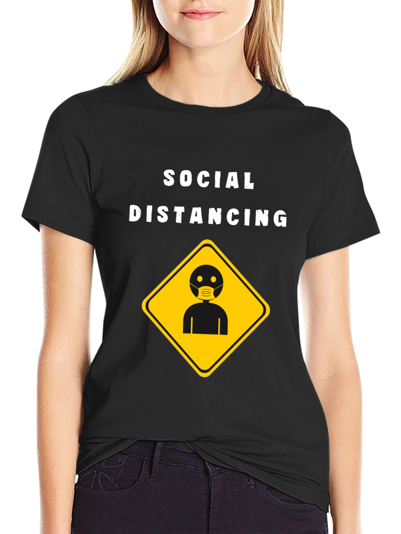 Social Distancing T-Shirt - Stay Safe!