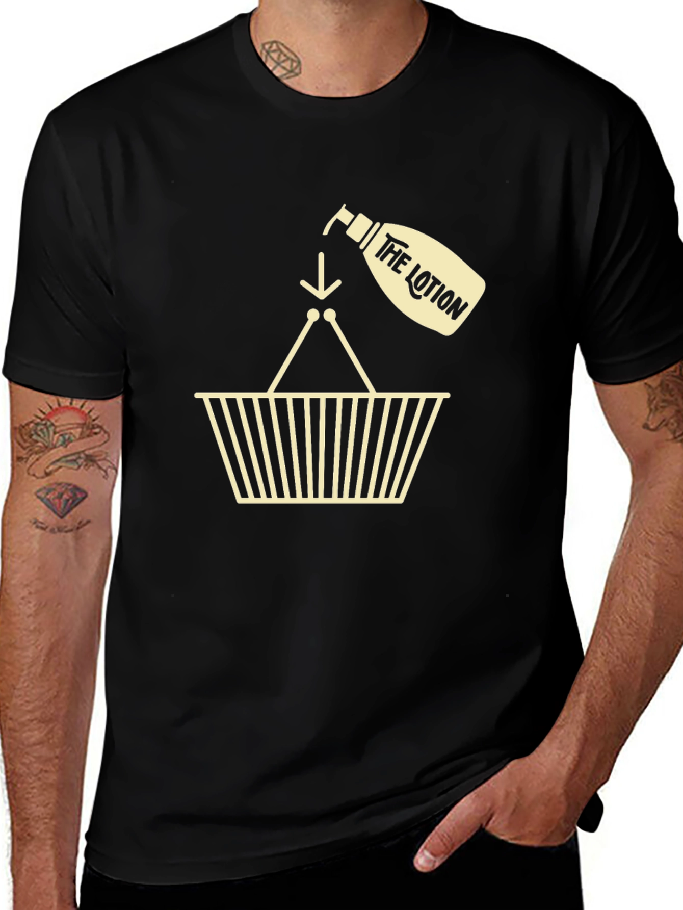 Lotion in the Basket Graphic Tee
