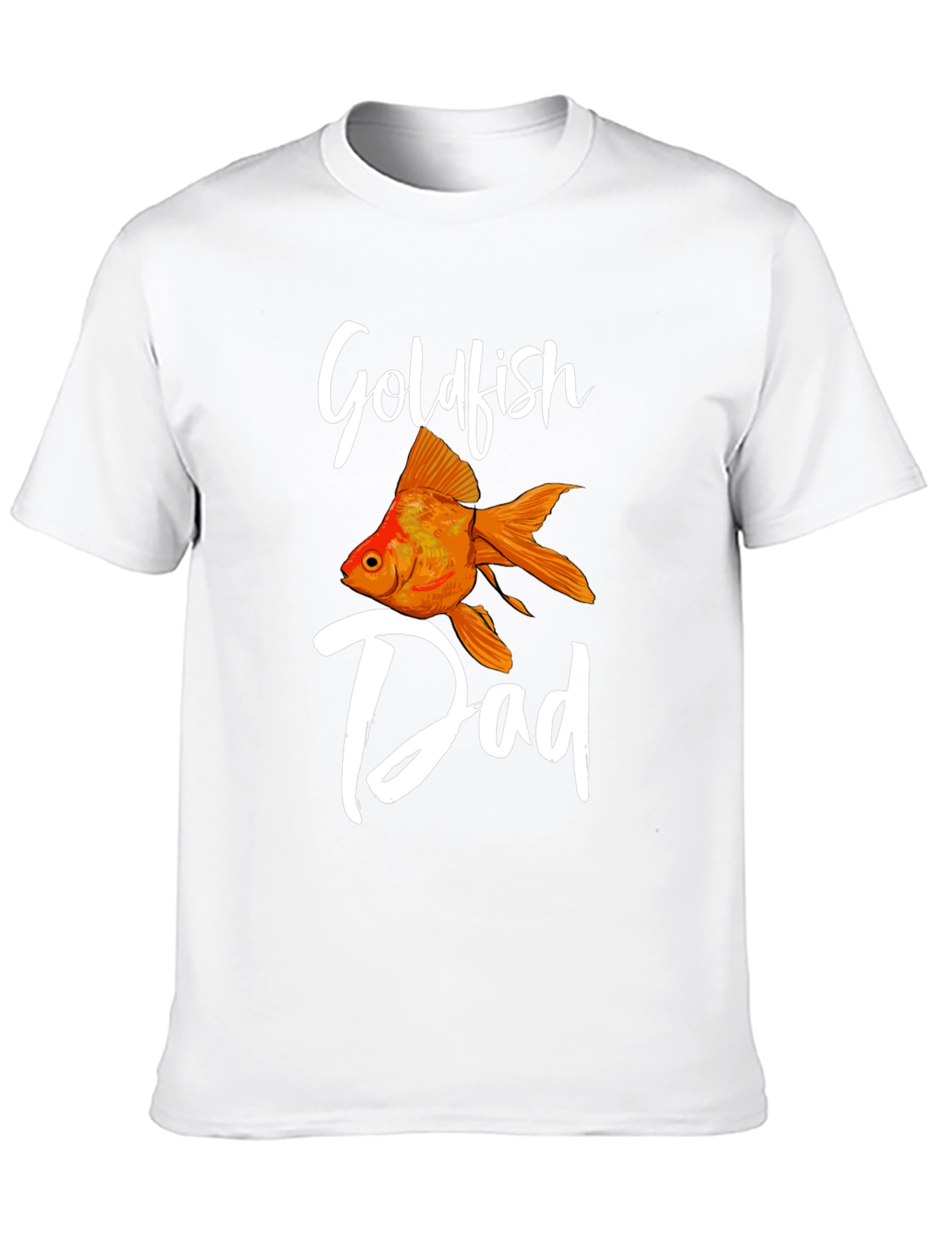 Goldfish Dad Graphic T-Shirt - Black