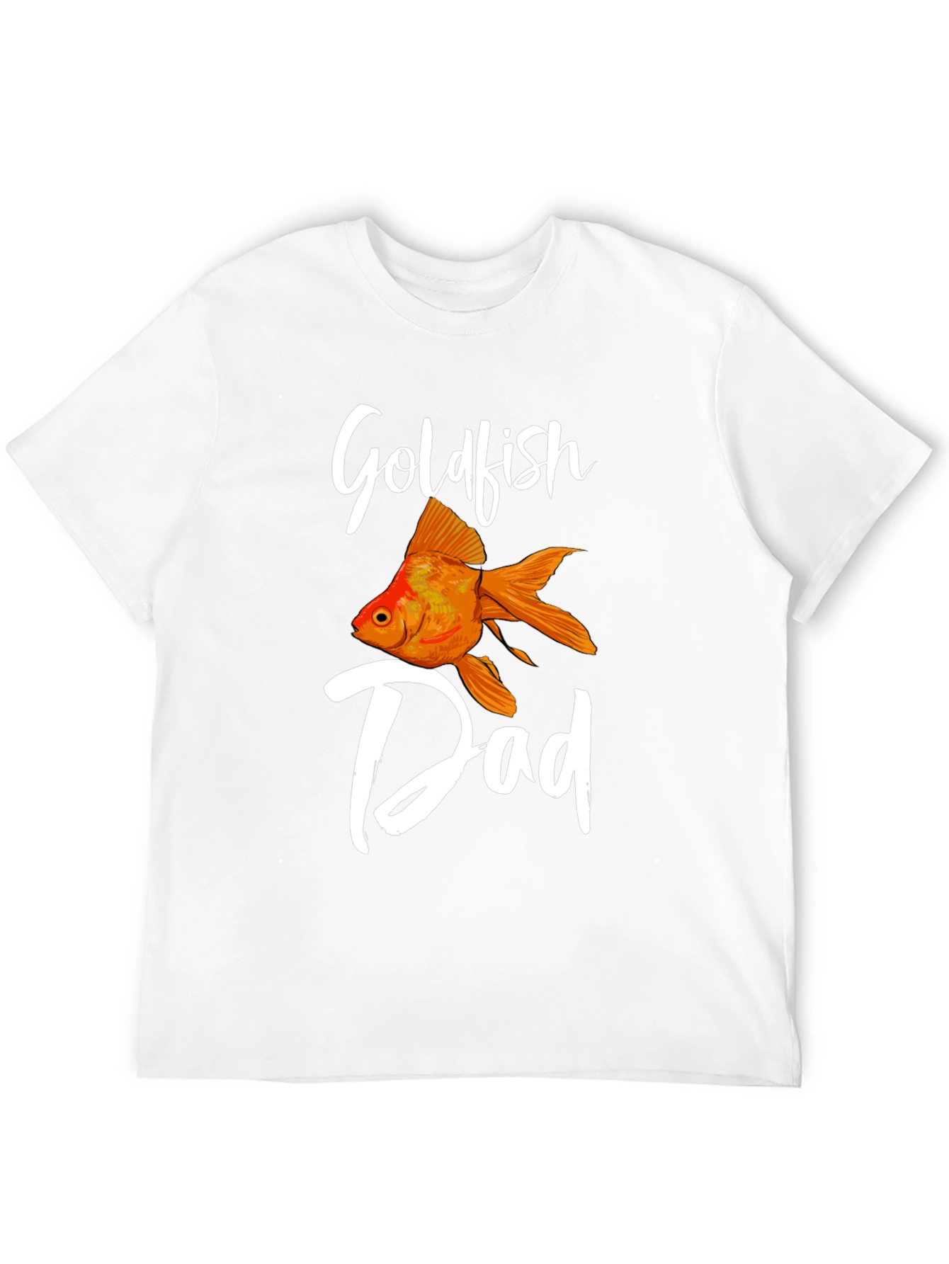 Goldfish Dad Graphic T-Shirt - Black