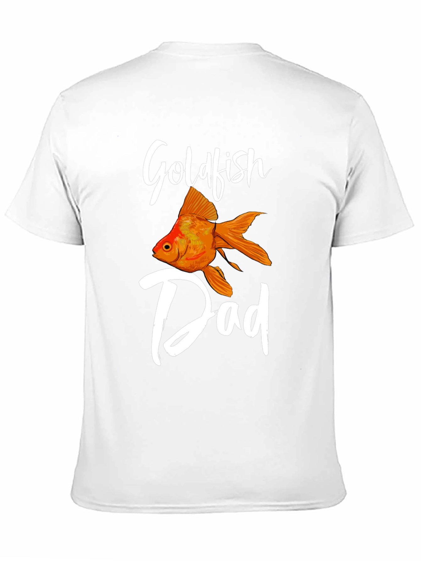 Goldfish Dad Graphic T-Shirt - Black