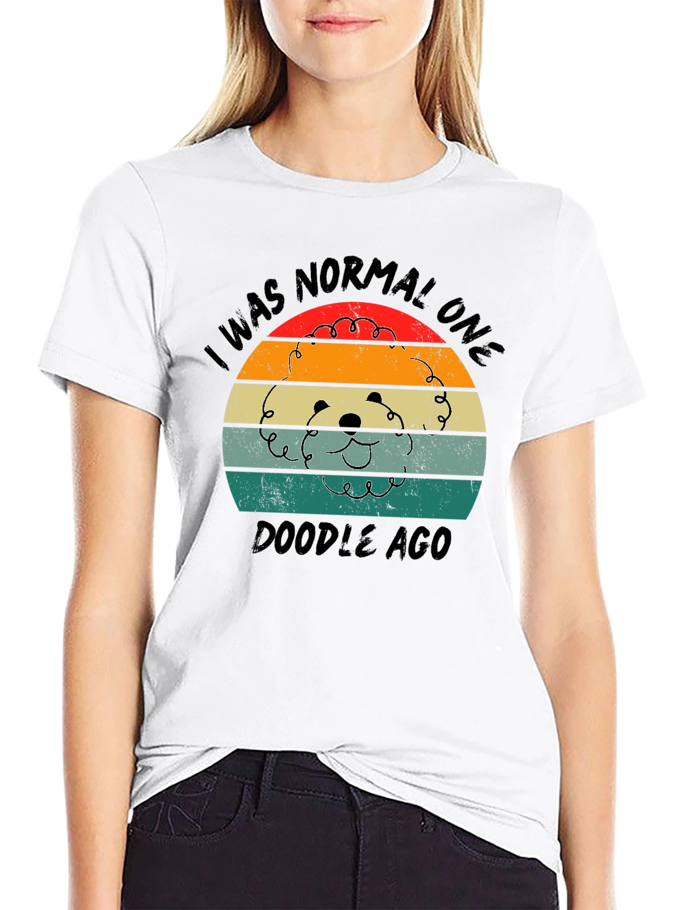 I Was Normal One Doodle Ago T-Shirt