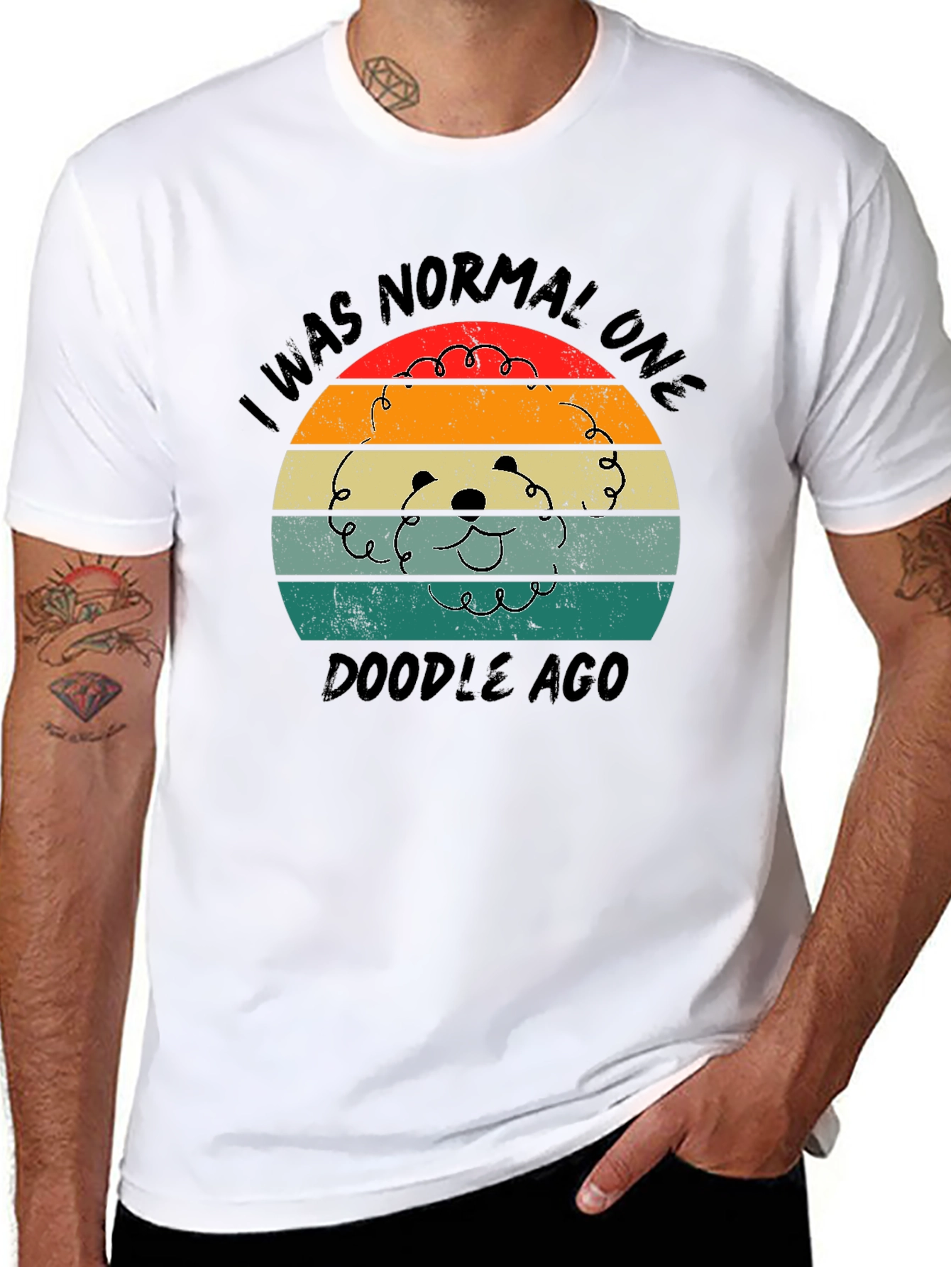 I Was Normal One Doodle Ago T-Shirt