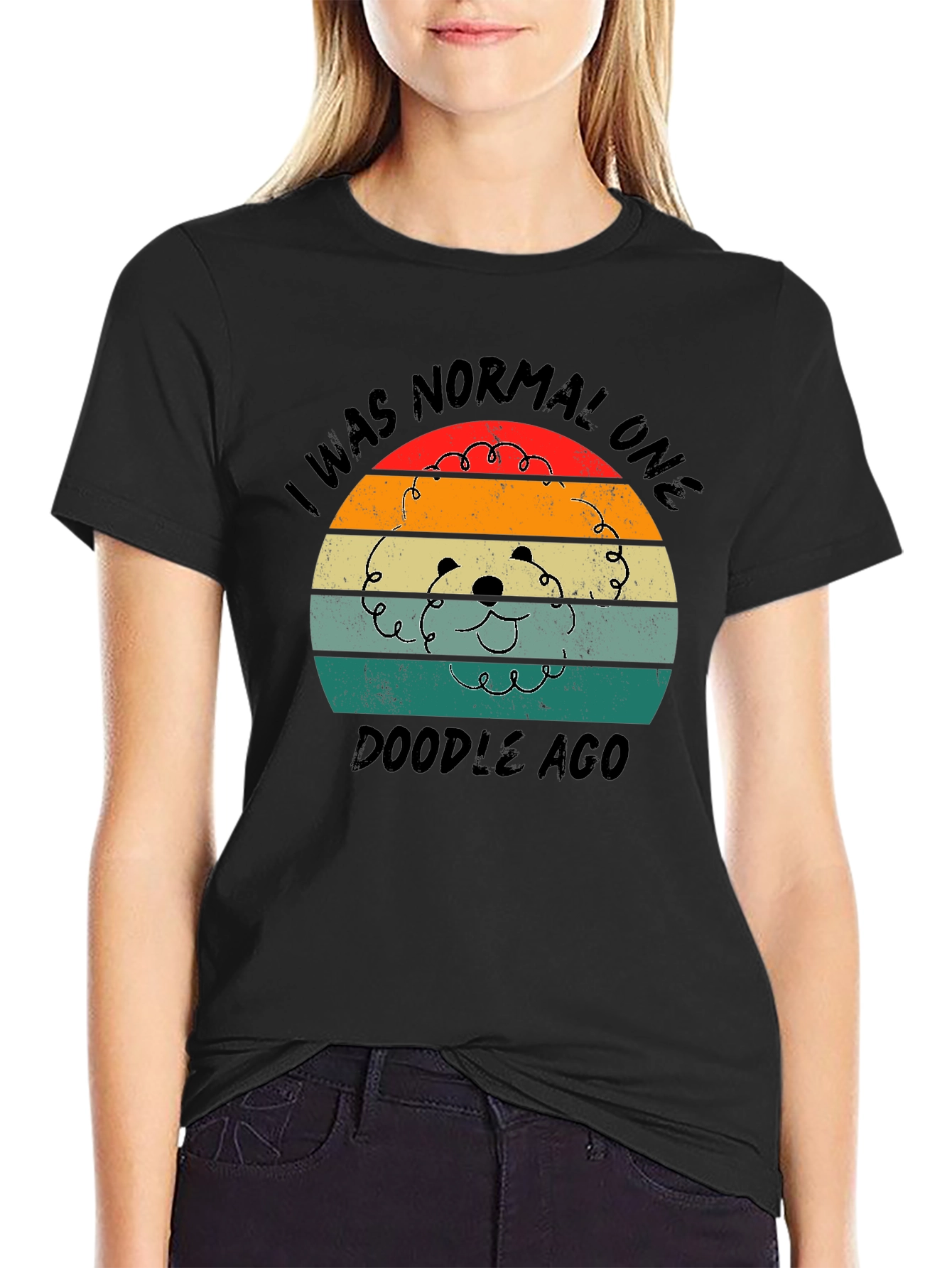 I Was Normal One Doodle Ago T-Shirt