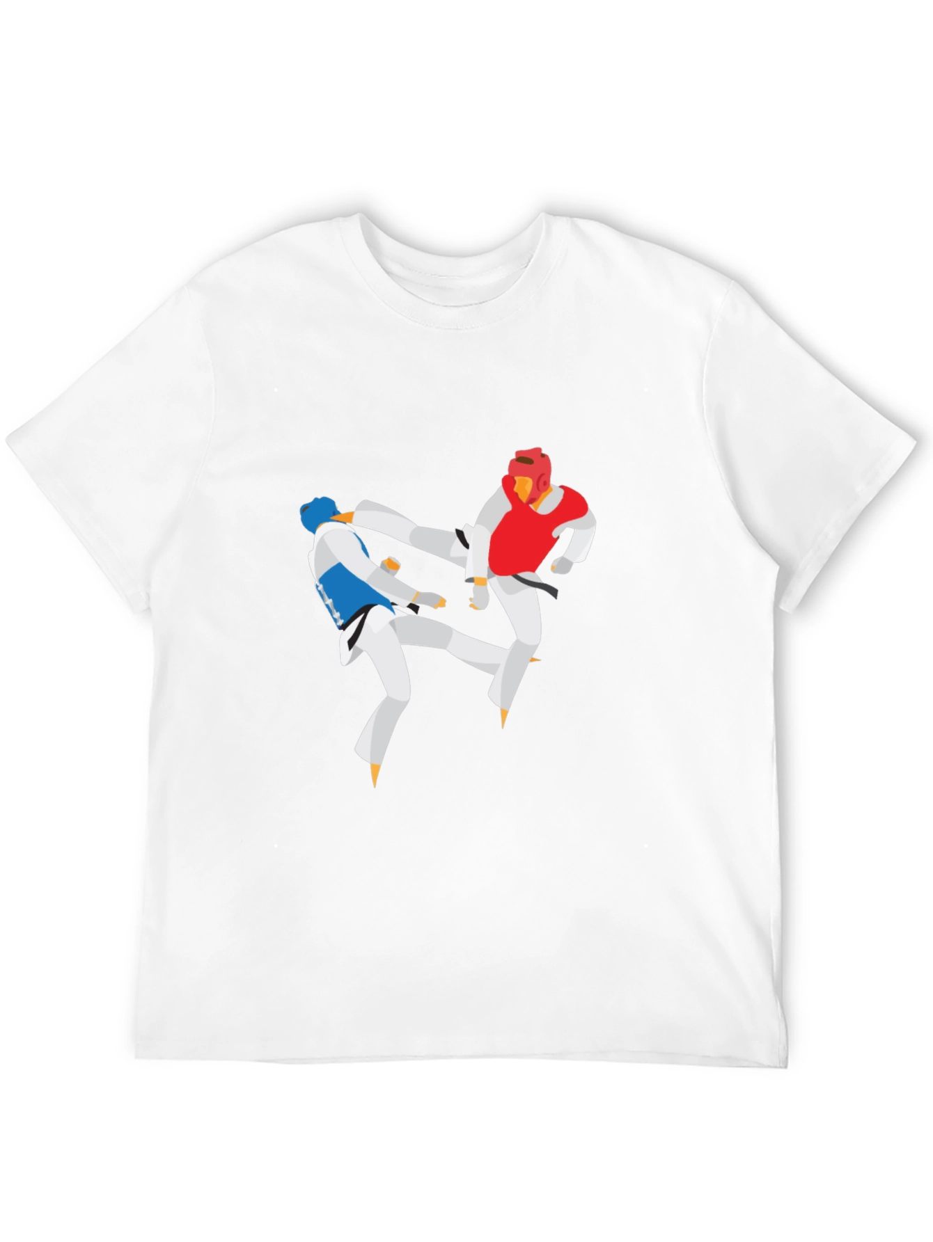 Taekwondo Black T-Shirt Martial Arts Graphic Tee