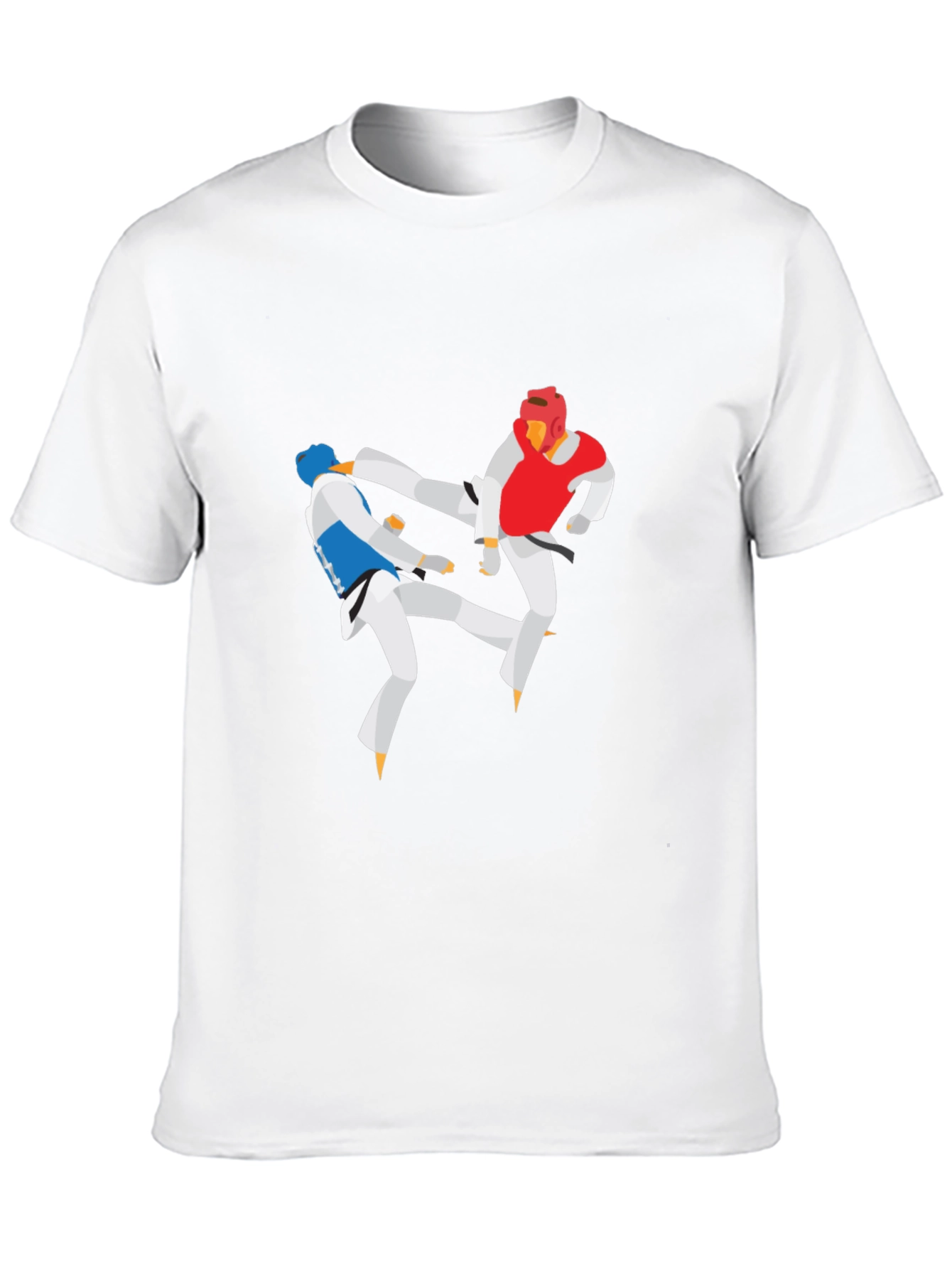 Taekwondo Black T-Shirt Martial Arts Graphic Tee