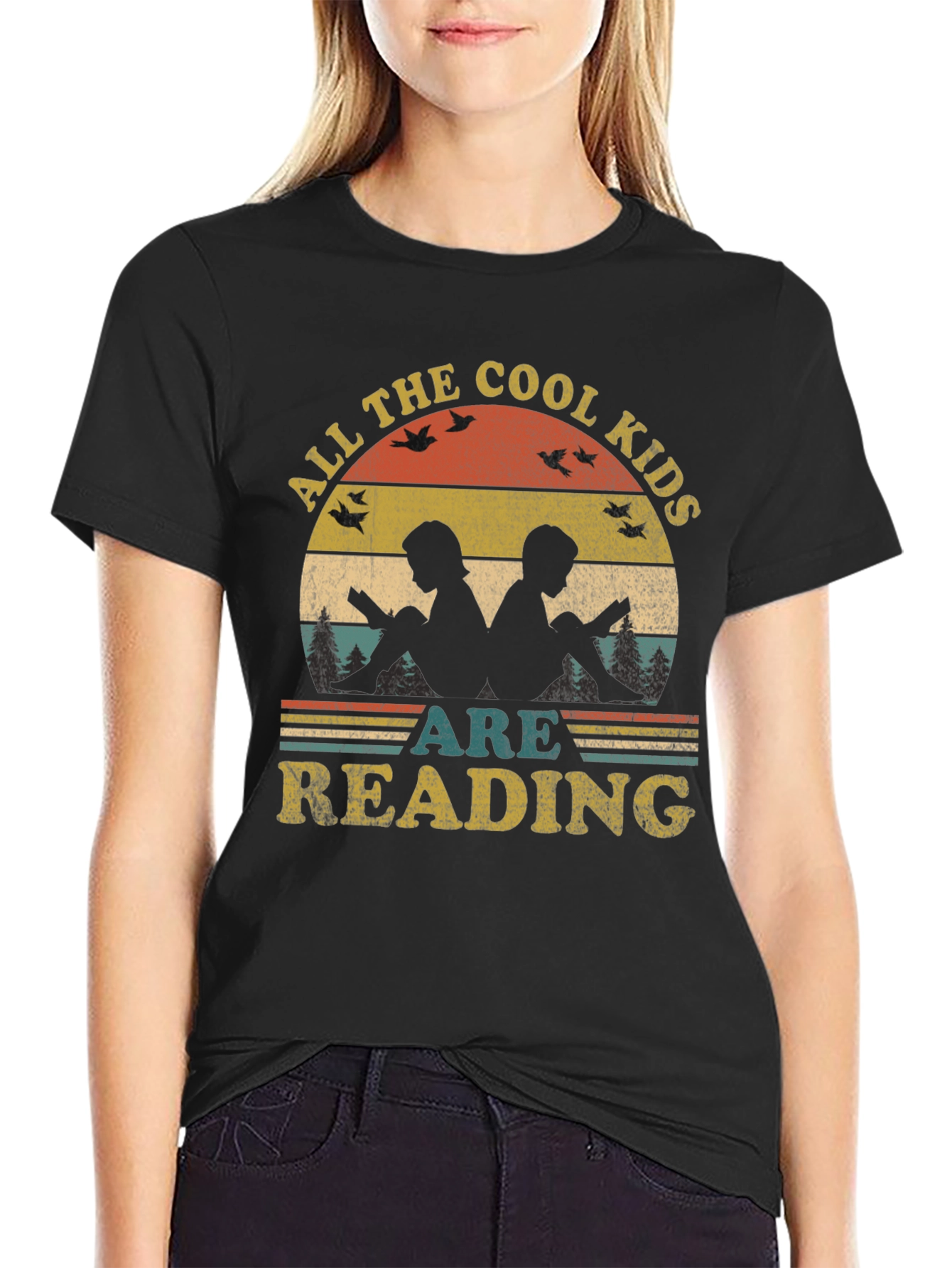 Cool Kids Reading Graphic Tee