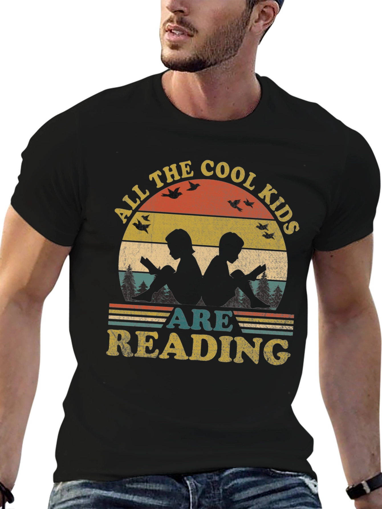 Cool Kids Reading Graphic Tee
