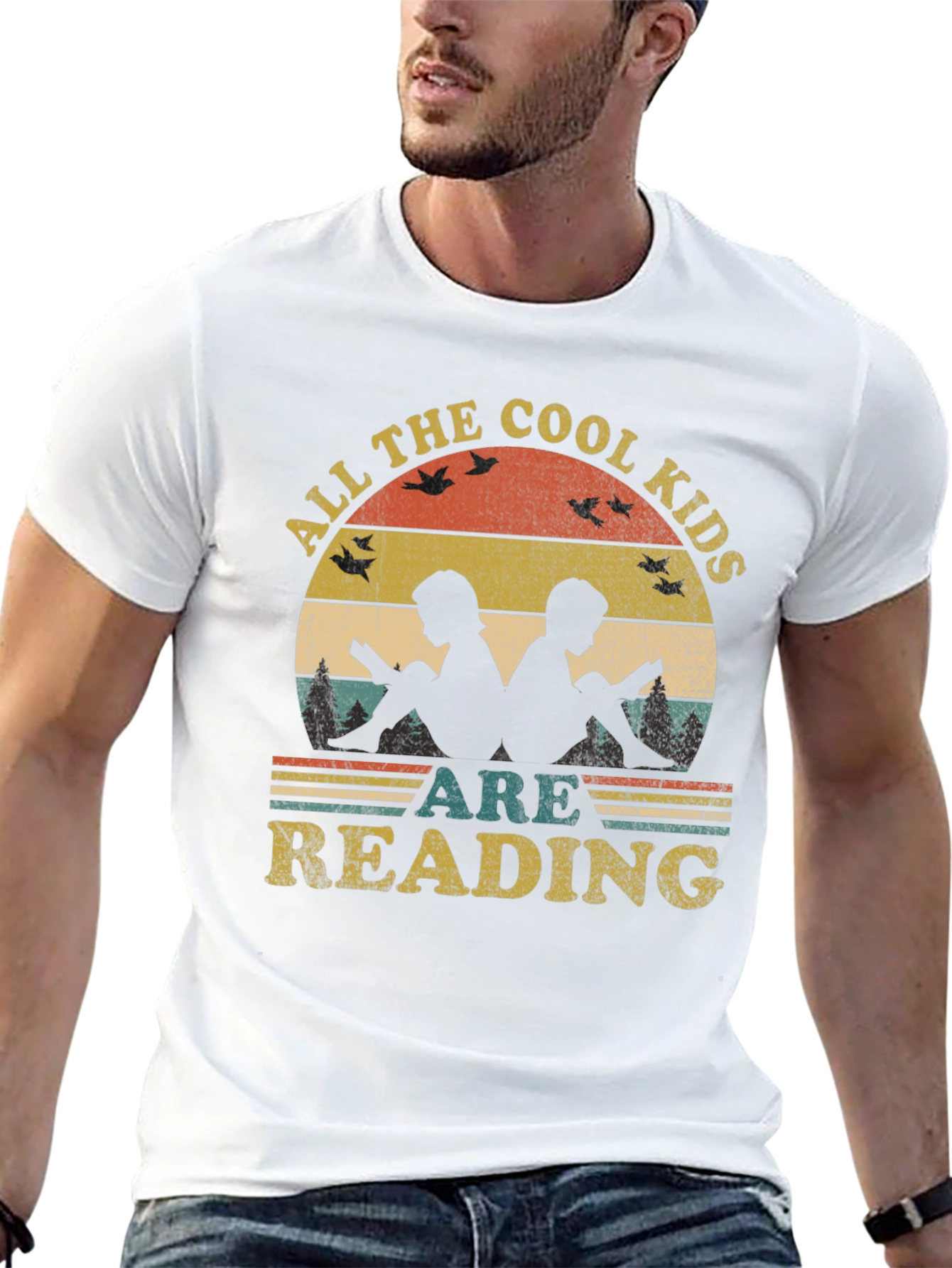 Cool Kids Reading Graphic Tee