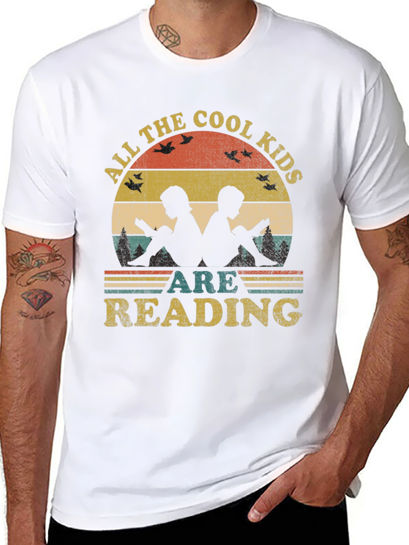 Cool Kids Reading Graphic Tee