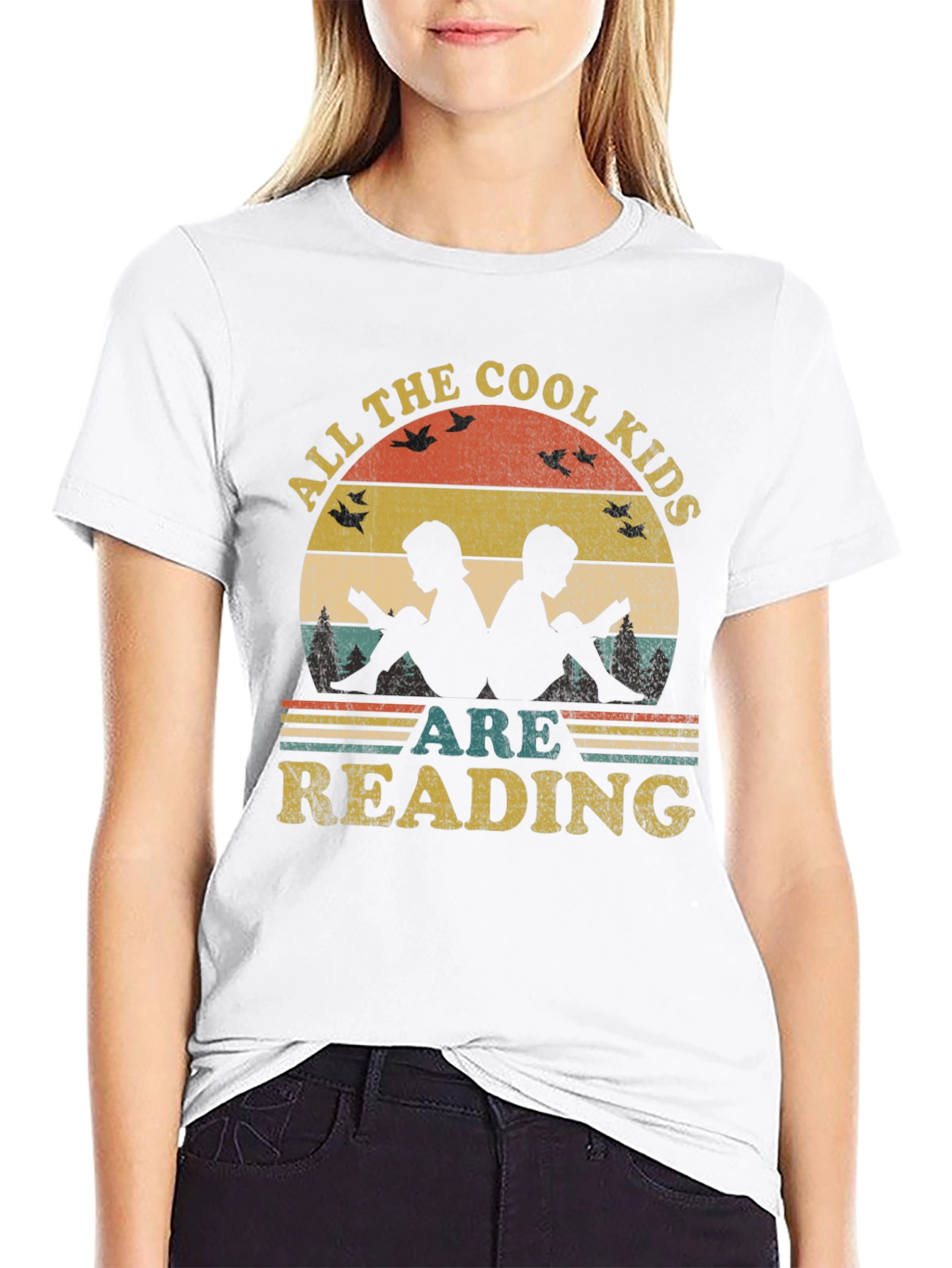 Cool Kids Reading Graphic Tee