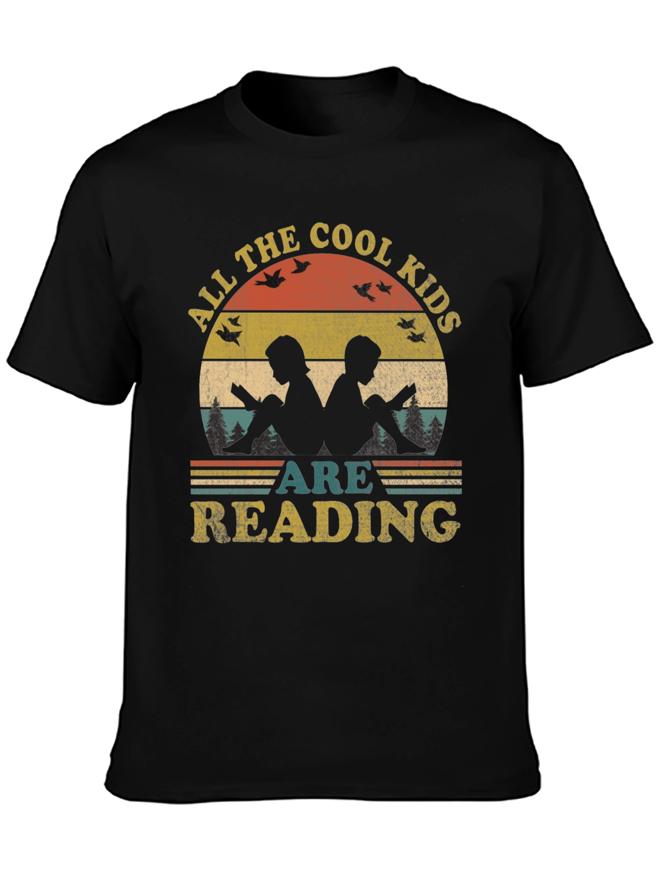 Cool Kids Reading Graphic Tee
