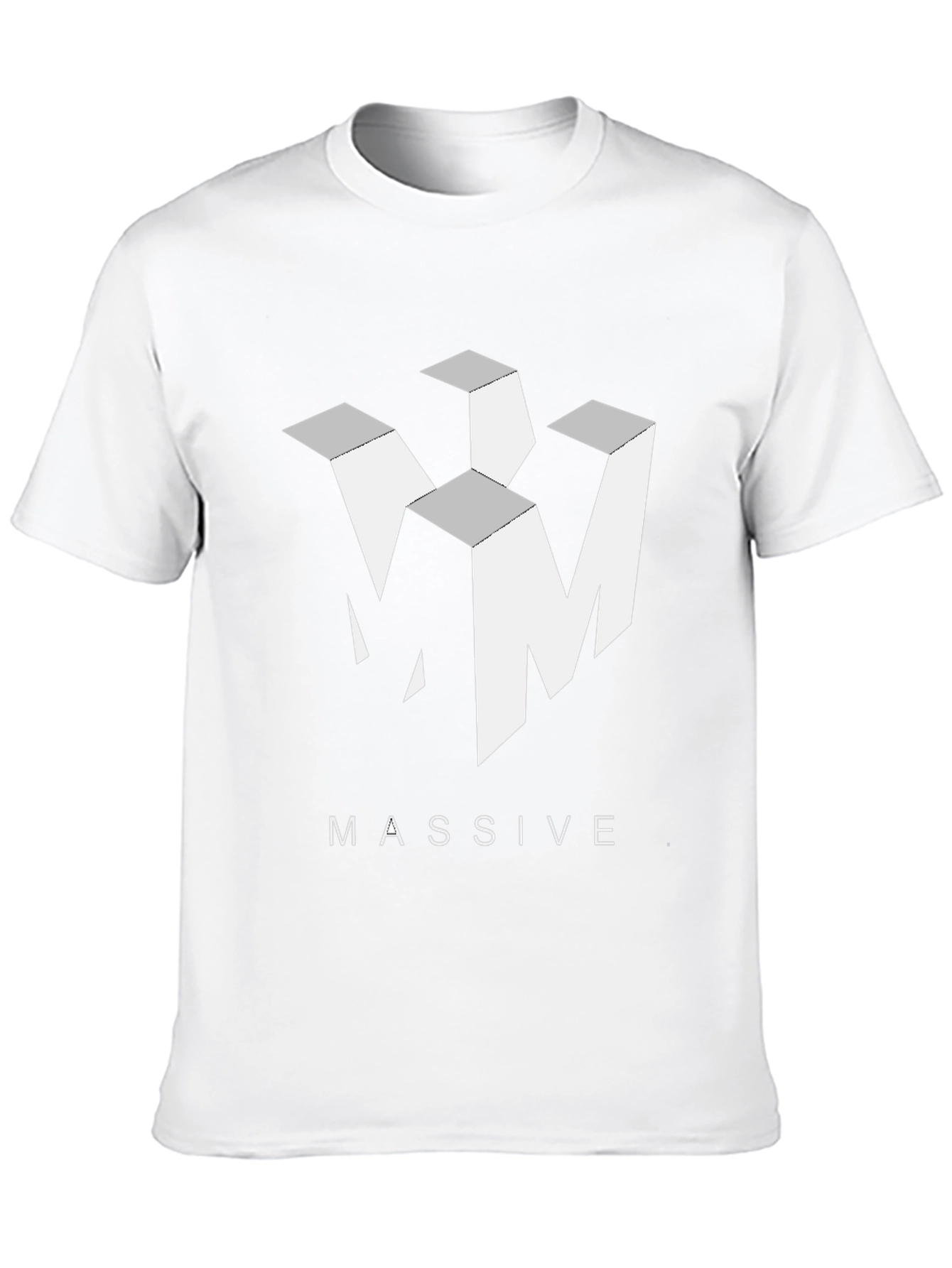 Abstract Logo Black Graphic Tee
