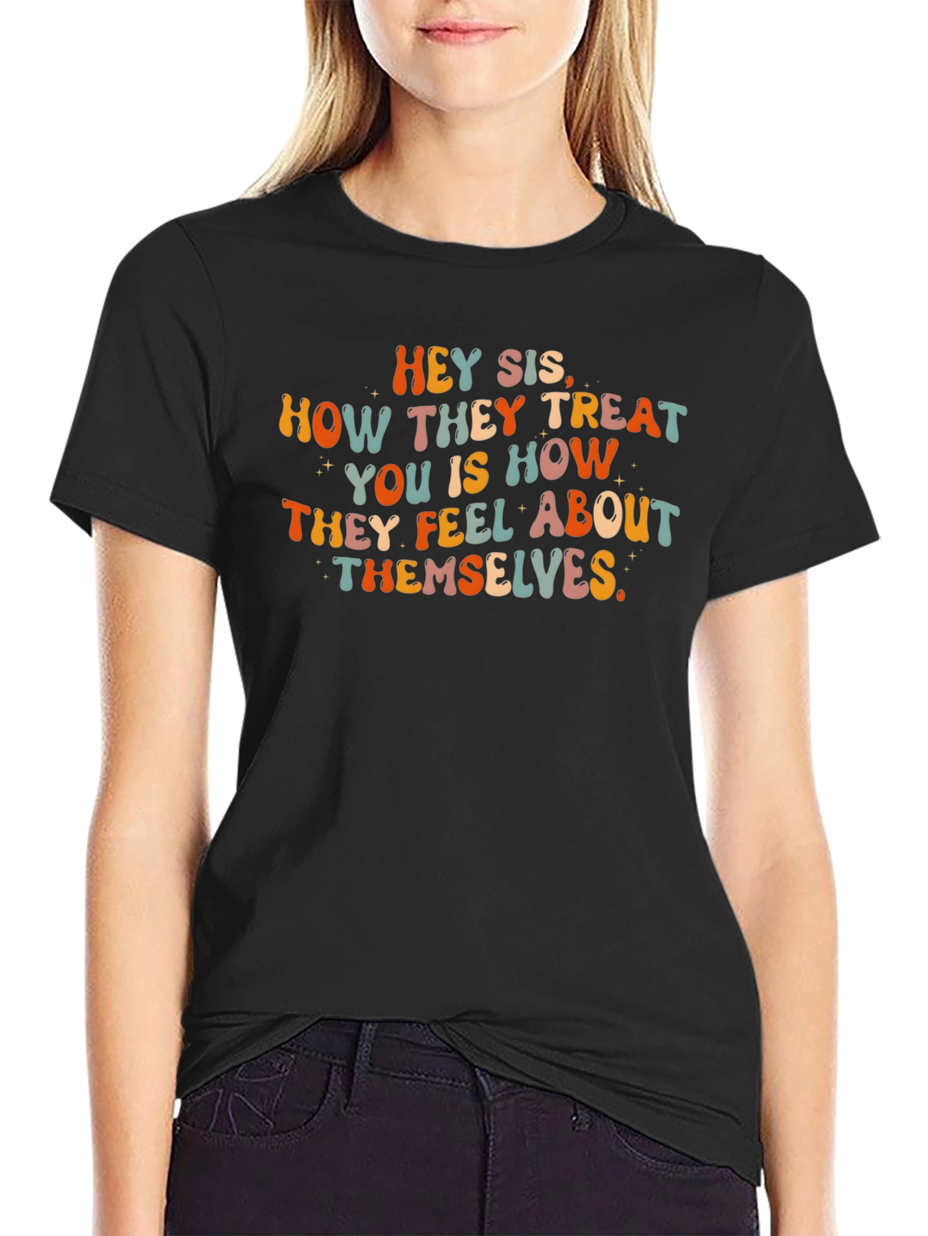 Hey Sis Graphic Tee - Treat Yourself with Style!