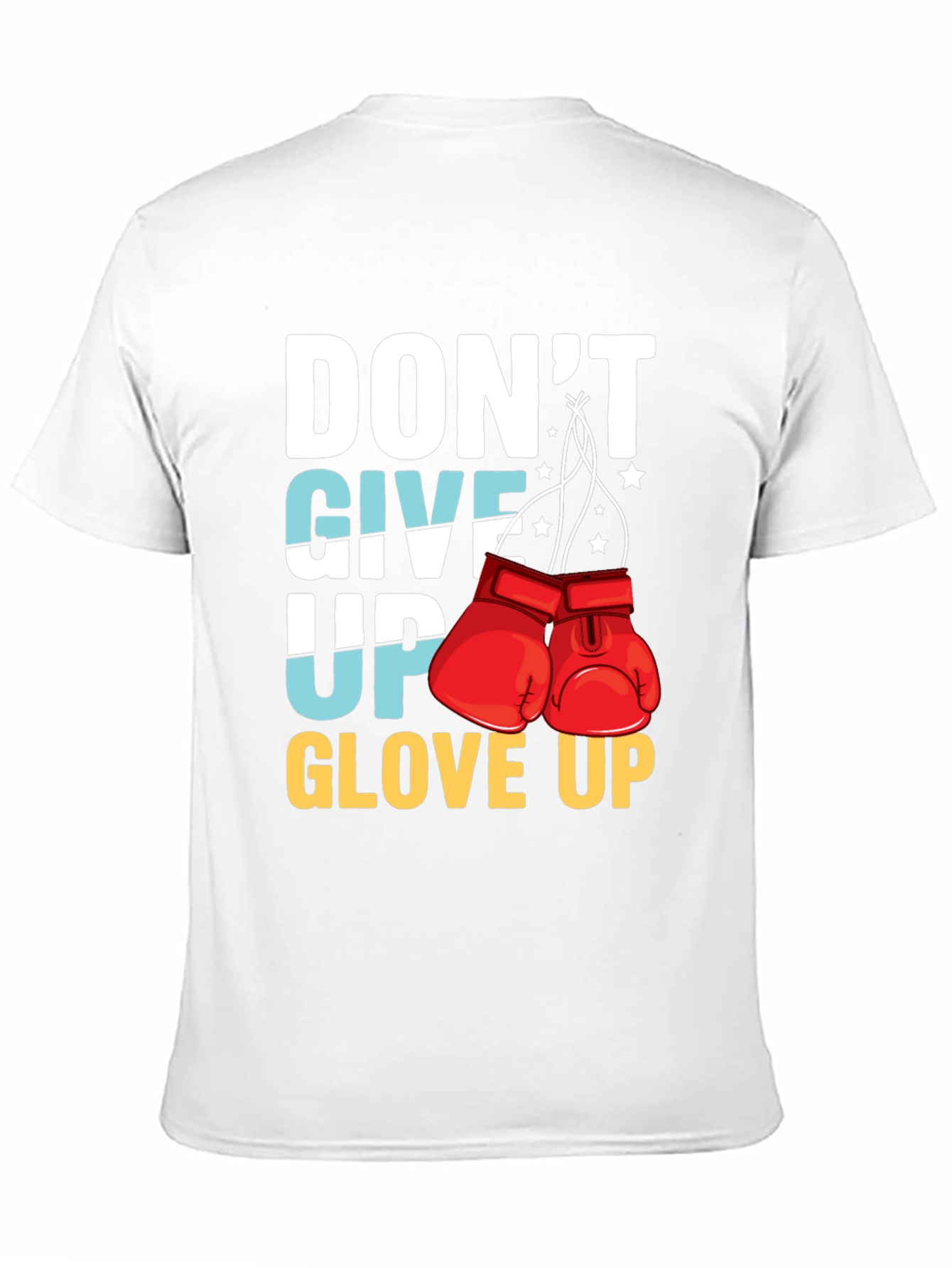 Dont Give Up Glove Up Graphic Tee