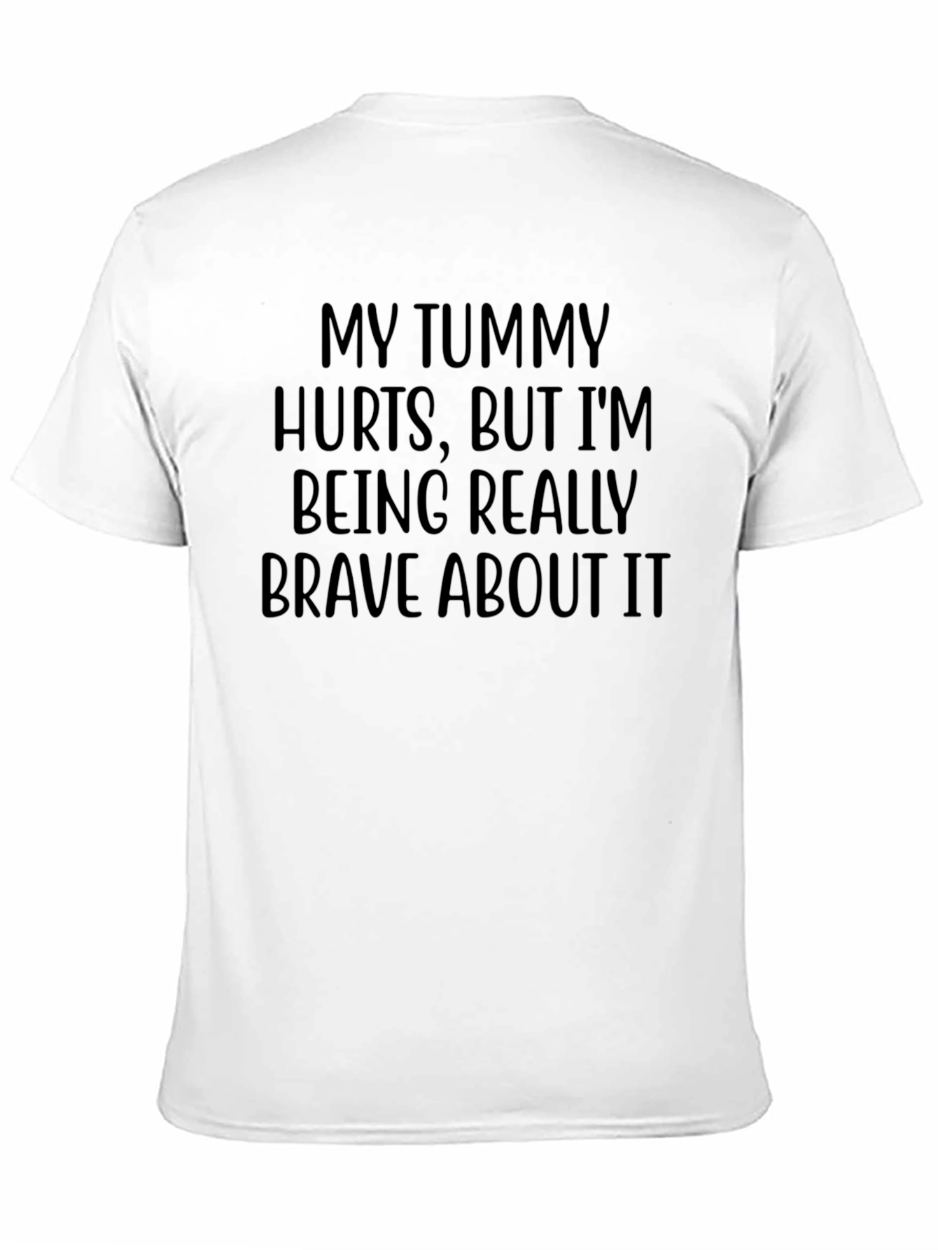 Funny Tummy Hurts Graphic Tee