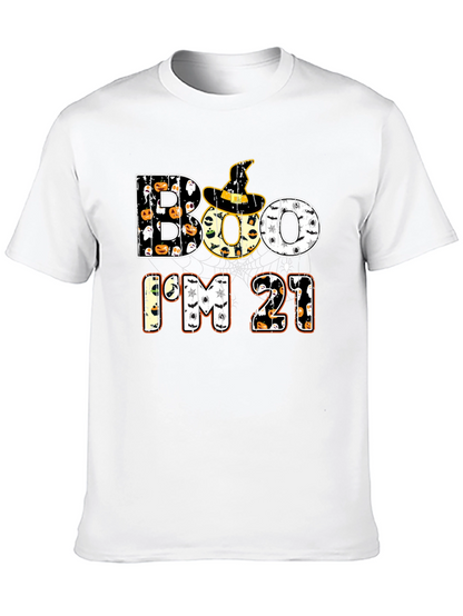 Boo Im 21 Halloween T-Shirt