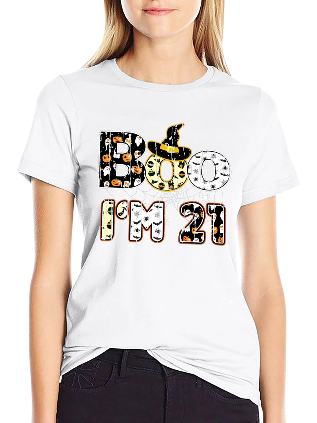 Boo Im 21 Halloween T-Shirt