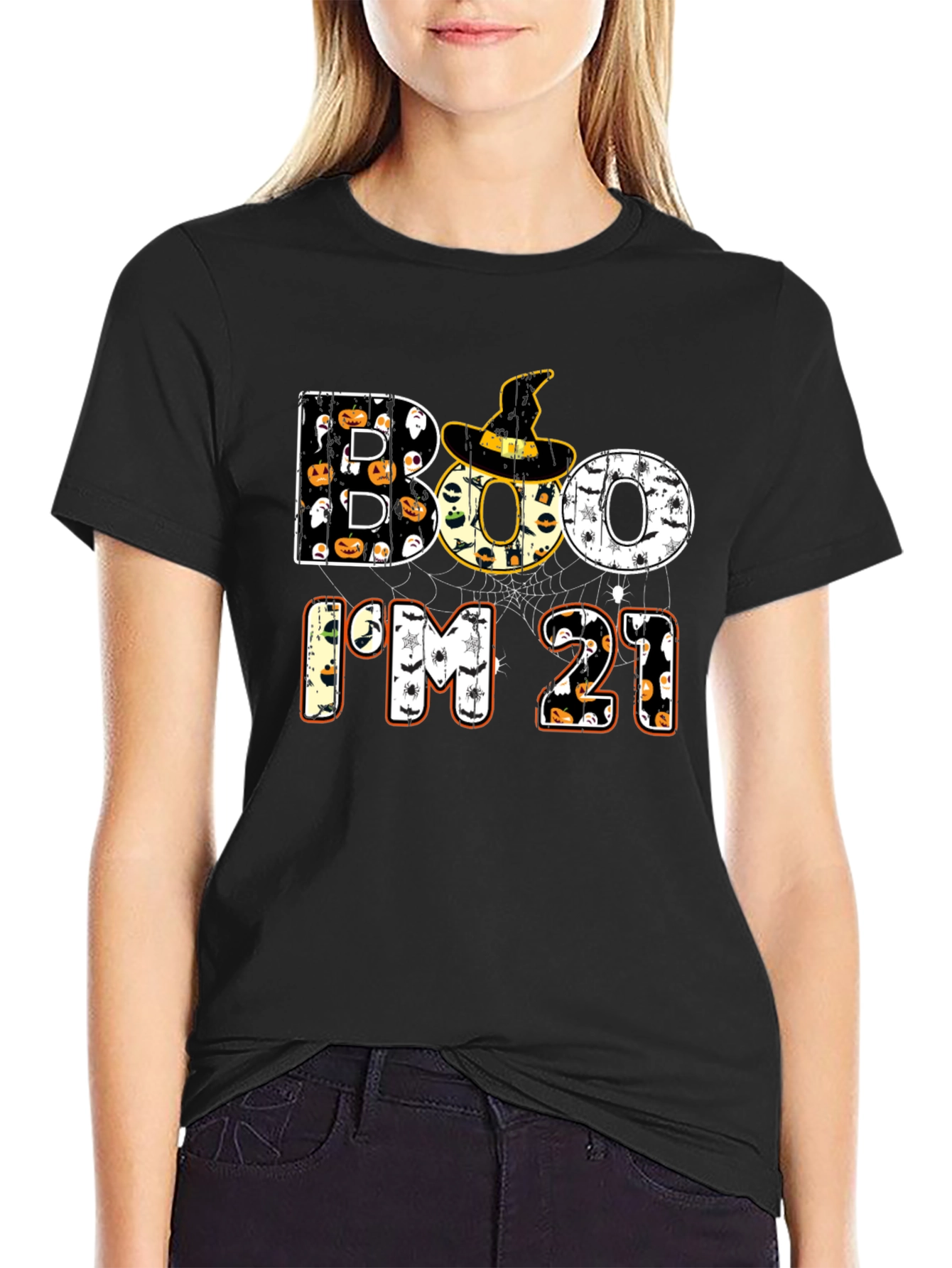 Boo Im 21 Halloween T-Shirt