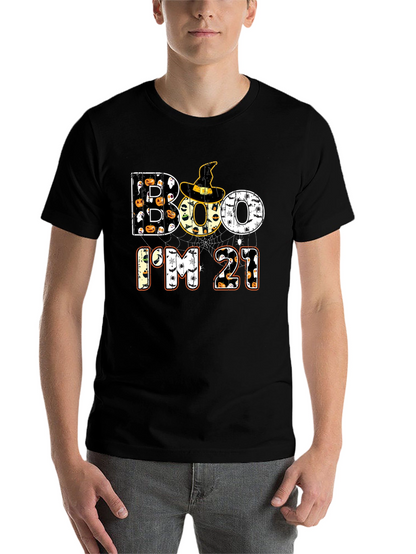Boo Im 21 Halloween T-Shirt