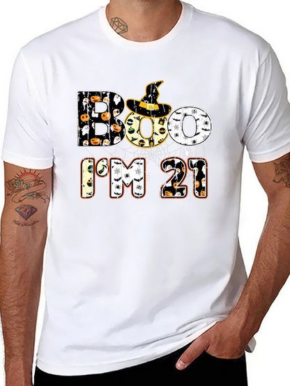 Boo Im 21 Halloween T-Shirt