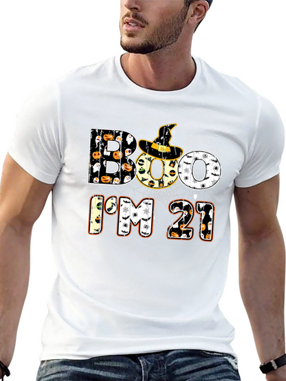 Boo Im 21 Halloween T-Shirt