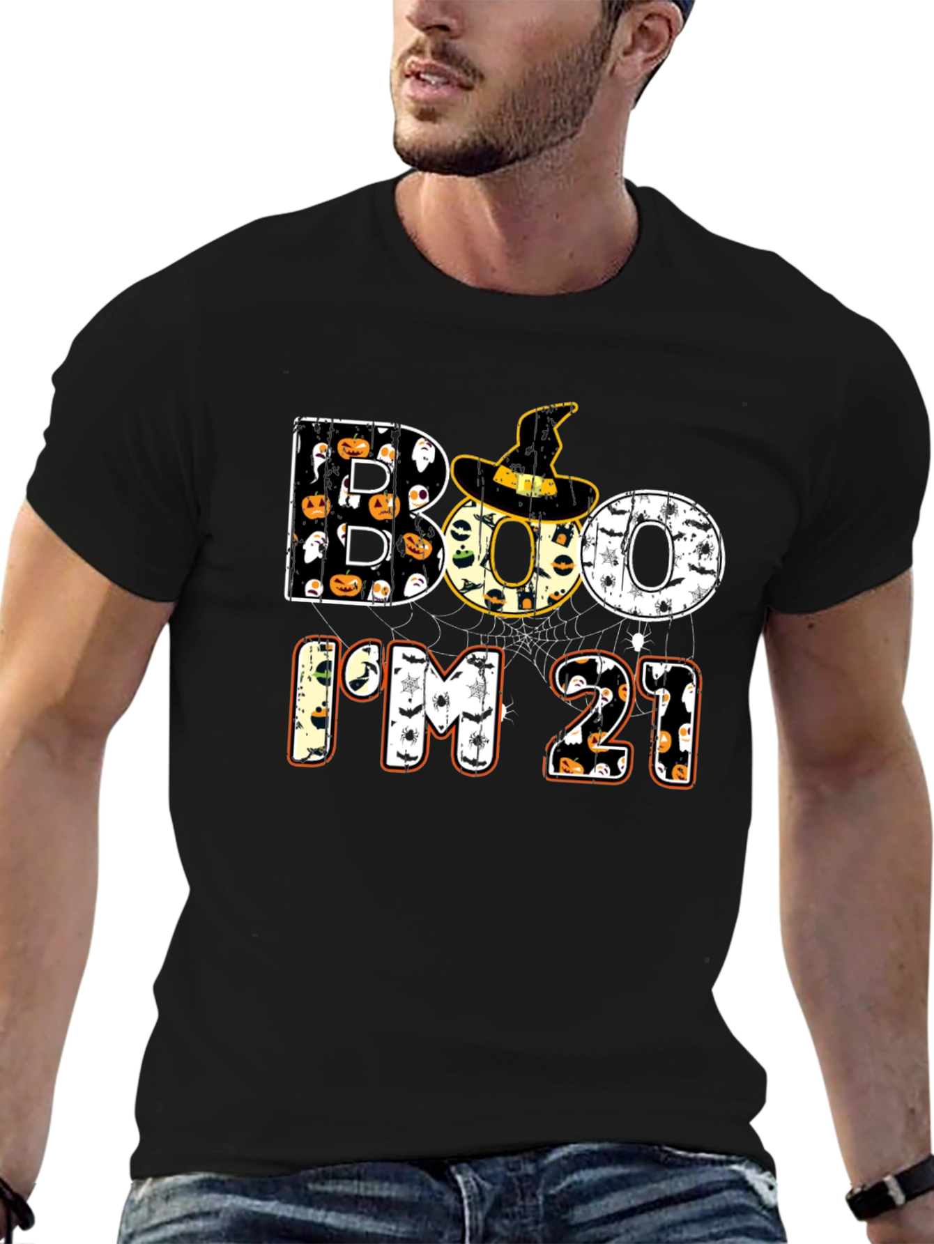 Boo Im 21 Halloween T-Shirt