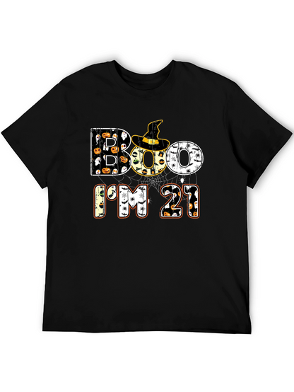 Boo Im 21 Halloween T-Shirt
