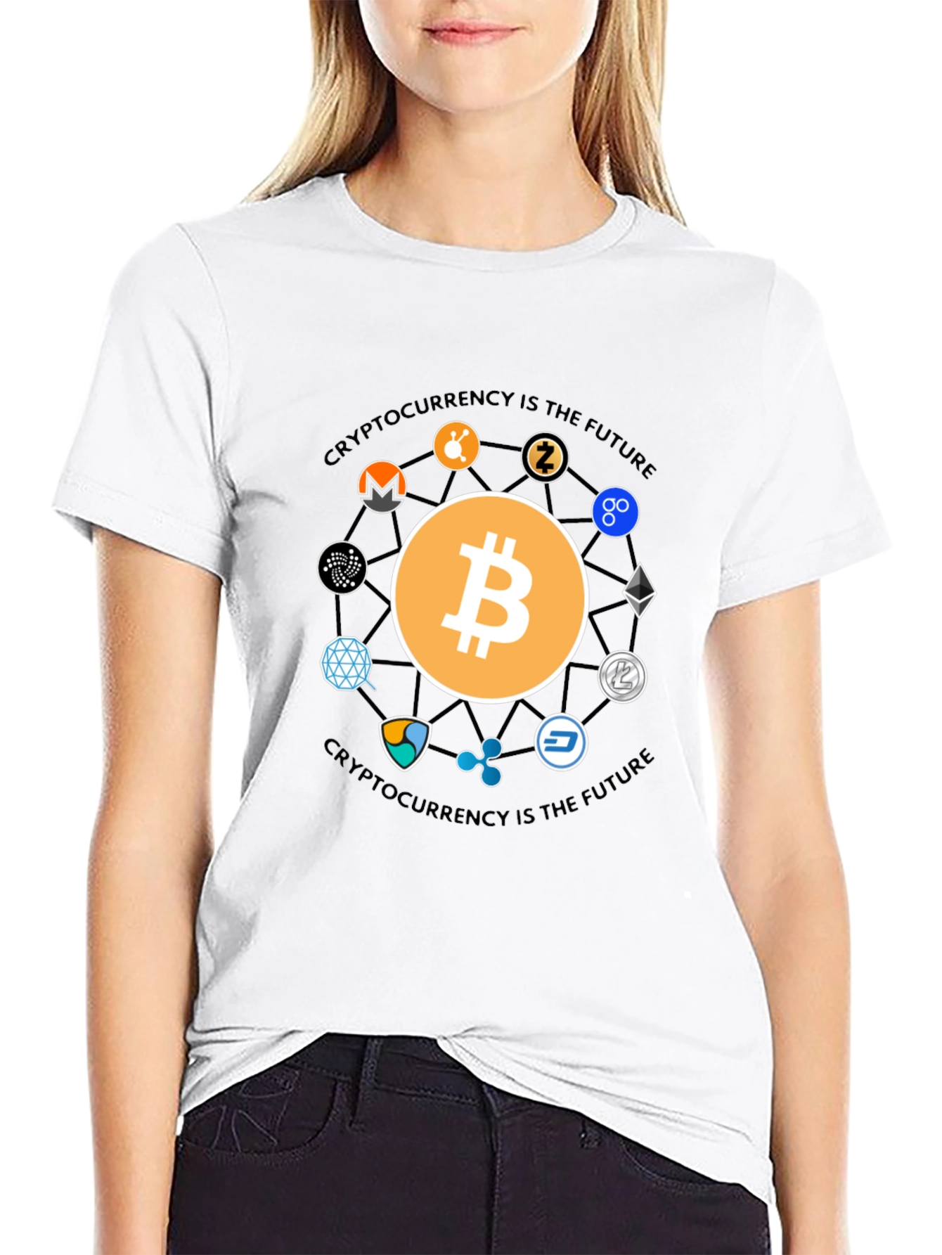 Cryptocurrency is the Future Black T-Shirt