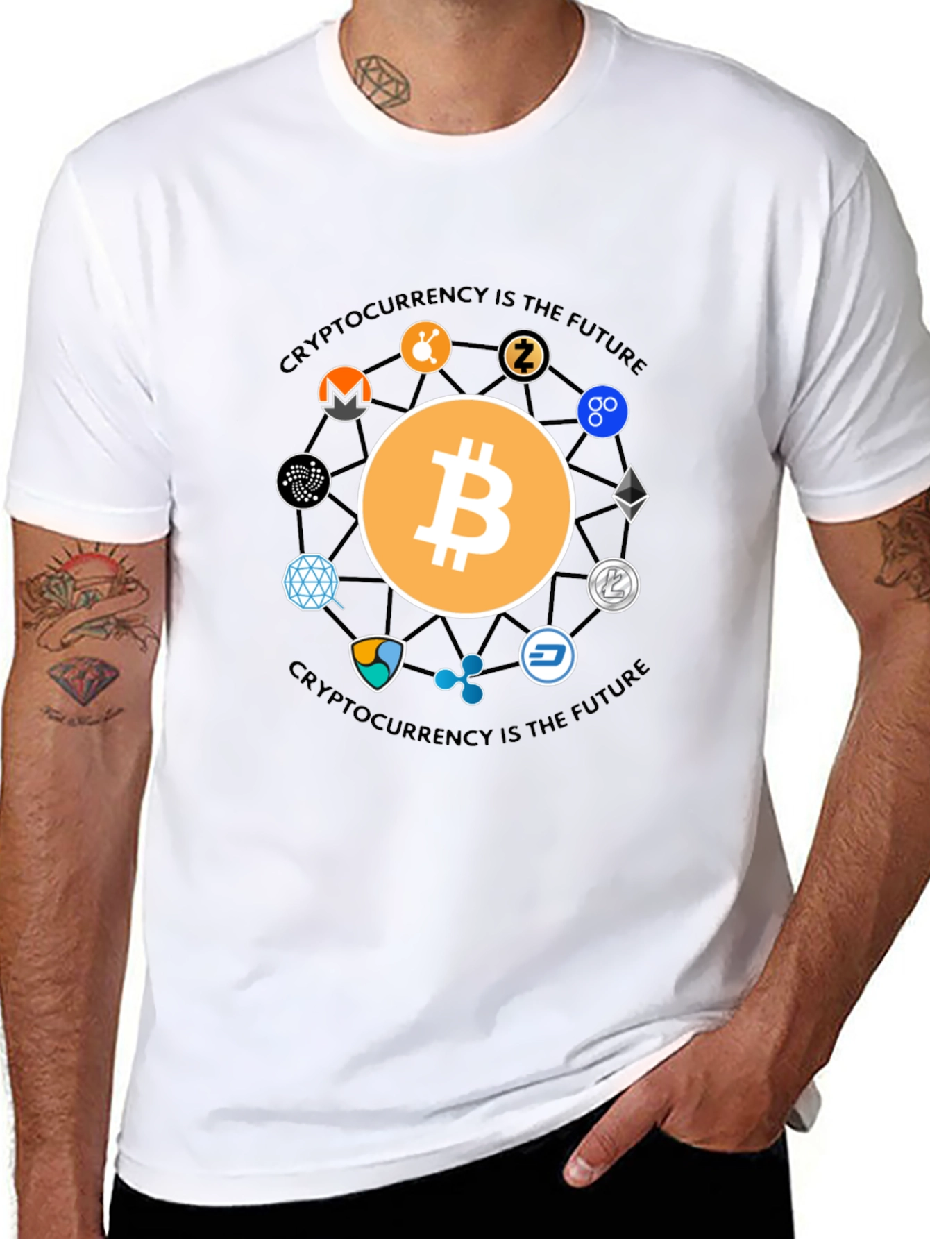 Cryptocurrency is the Future Black T-Shirt