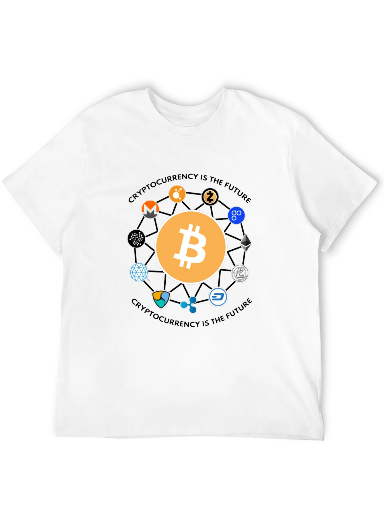 Cryptocurrency is the Future Black T-Shirt