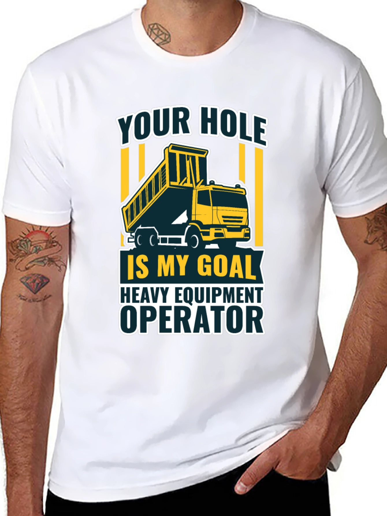 Heavy Equipment Operator Humor T-Shirt