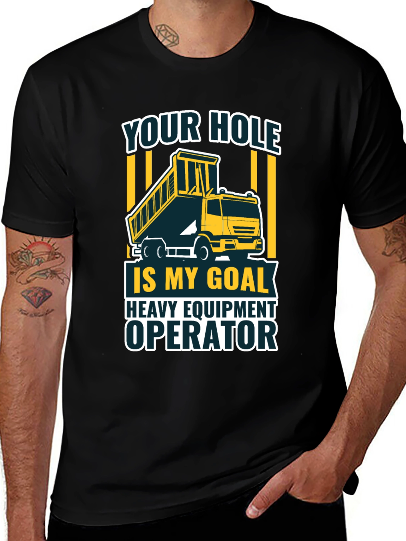 Heavy Equipment Operator Humor T-Shirt