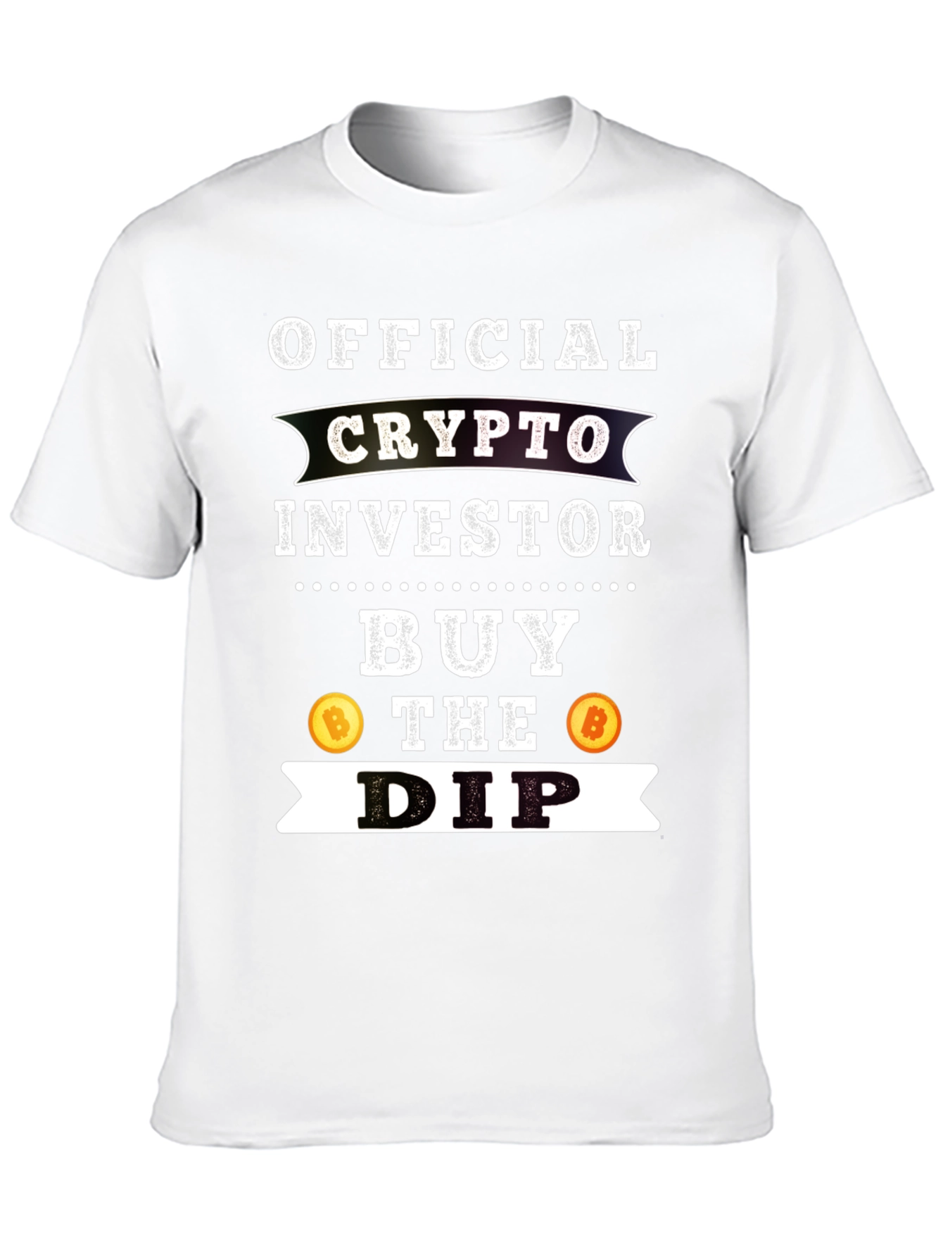 Crypto Investor Buy the Dip Graphic Tee