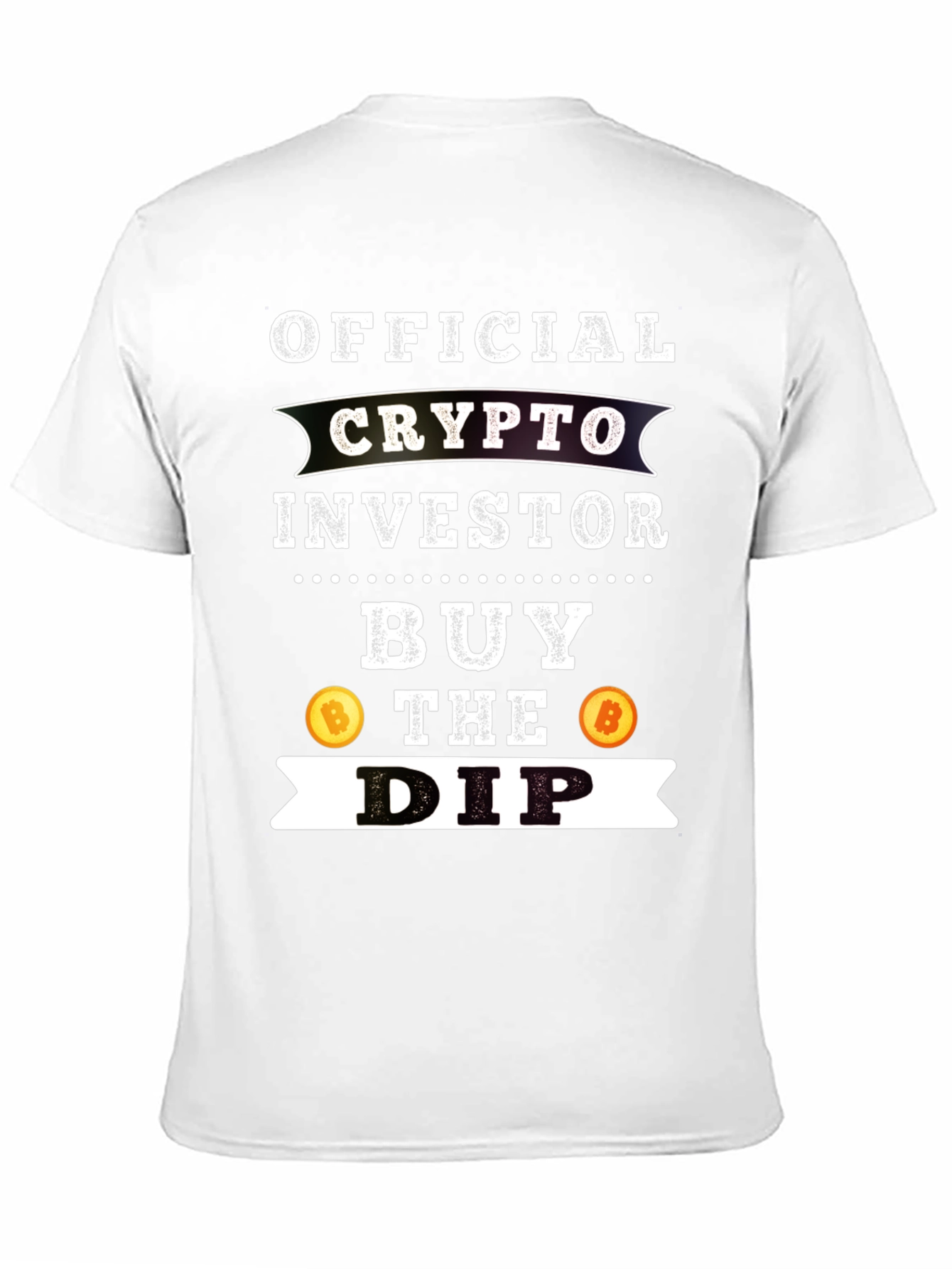 Crypto Investor Buy the Dip Graphic Tee
