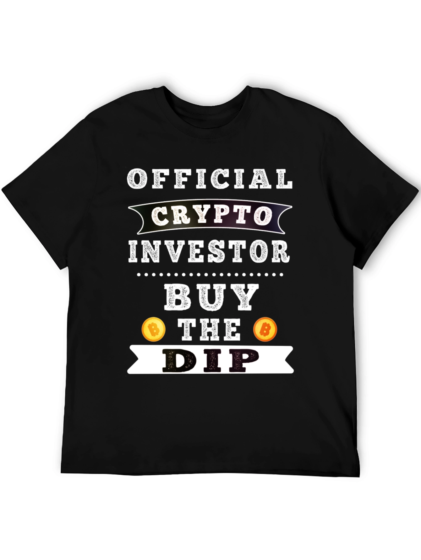 Crypto Investor Buy the Dip Graphic Tee
