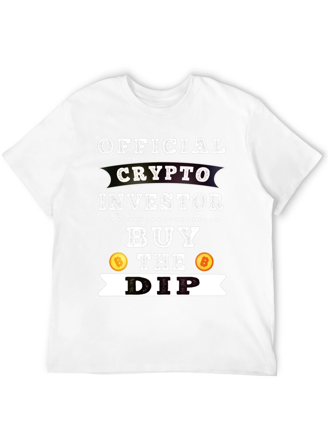 Crypto Investor Buy the Dip Graphic Tee