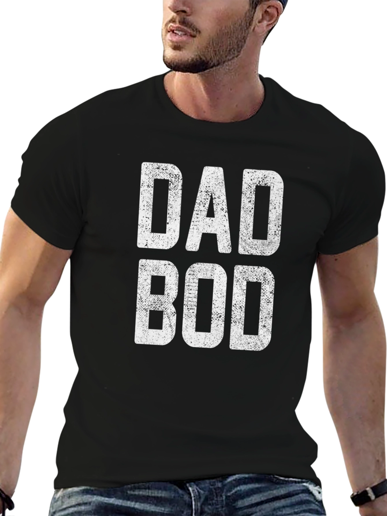 Dad Bod Graphic Tee - Funny Fathers Day Shirt