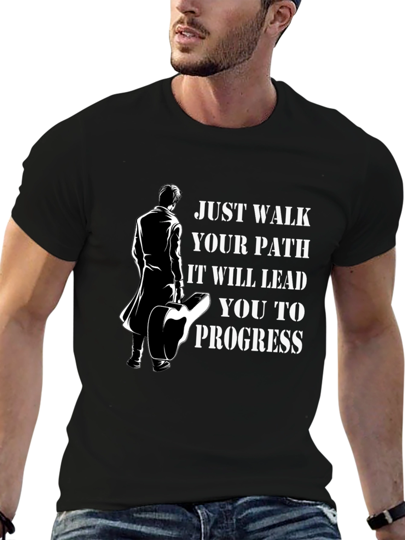Just Walk Your Path Graphic T-Shirt