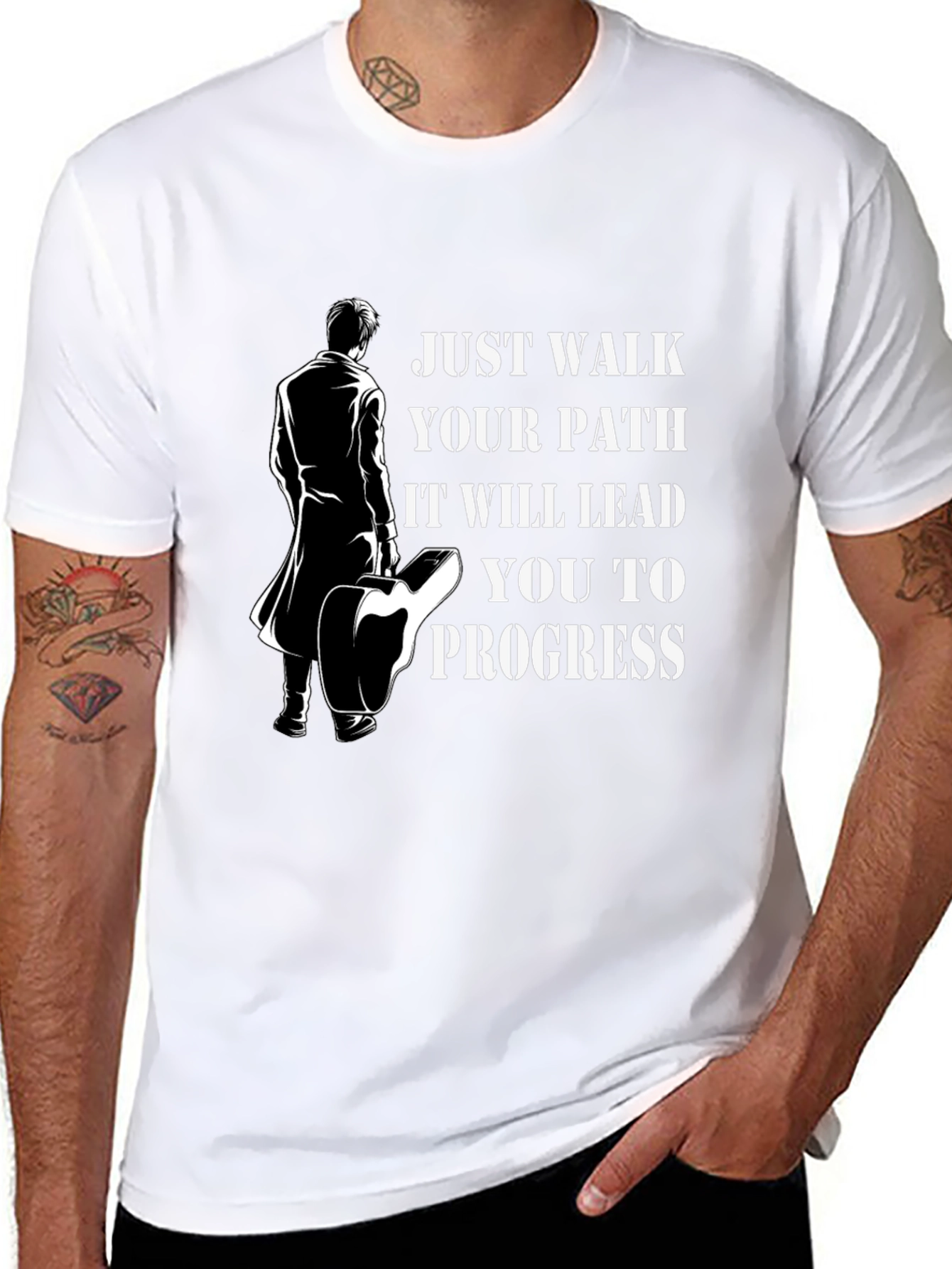 Just Walk Your Path Graphic T-Shirt