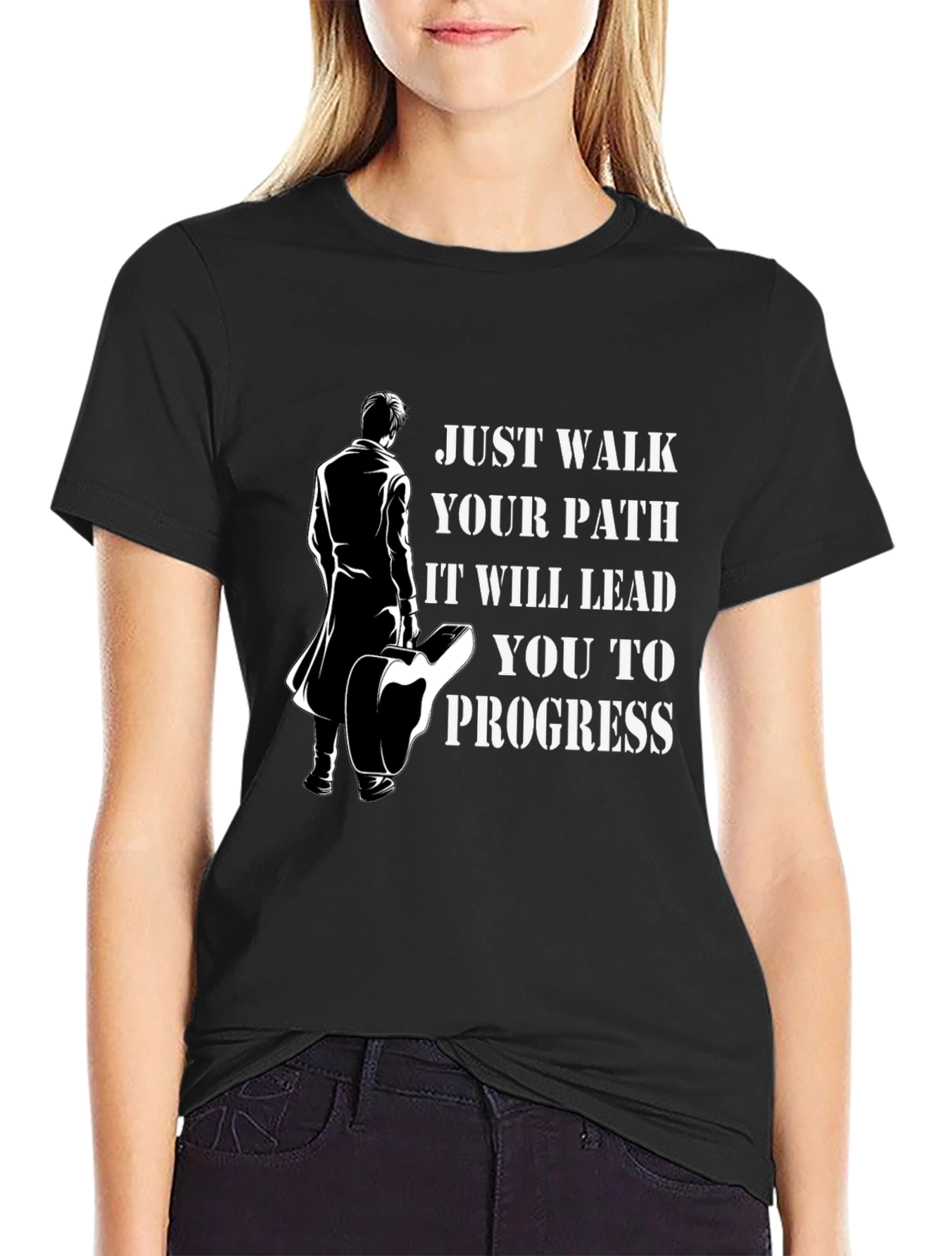 Just Walk Your Path Graphic T-Shirt