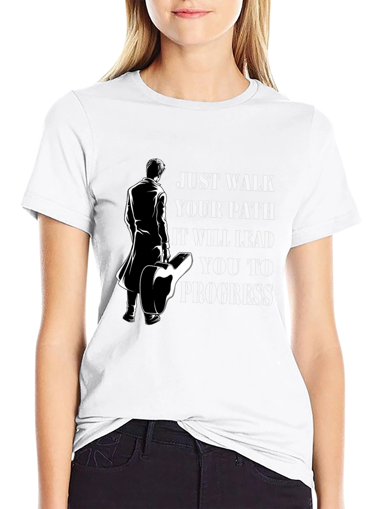 Just Walk Your Path Graphic T-Shirt